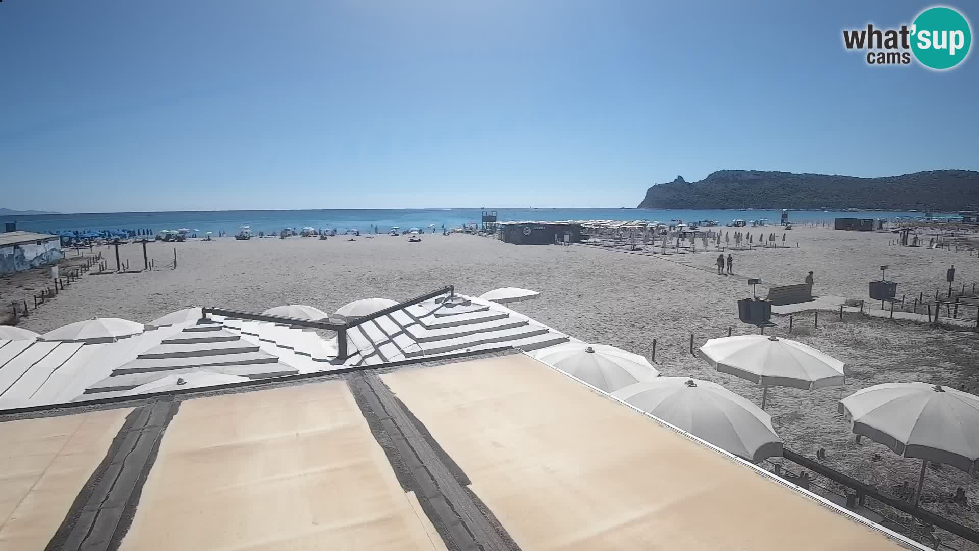 Poetto Strand Webcam | Cagliari | Sardinien