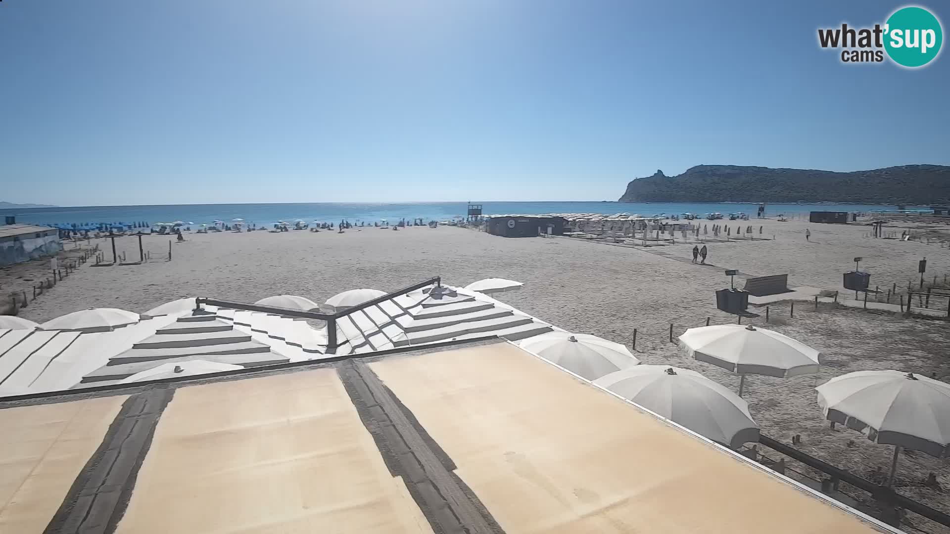 Poetto beach webcam | Cagliari | Sardinia
