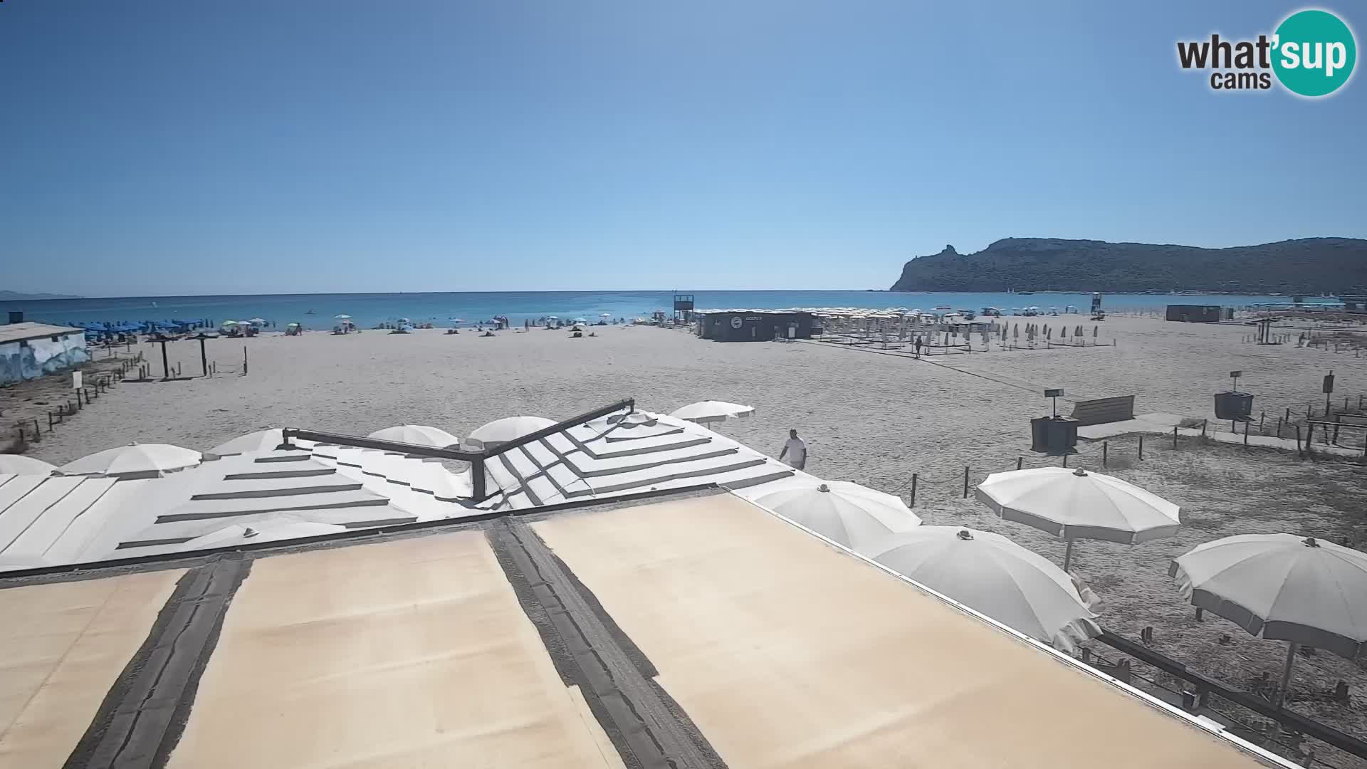 Poetto Strand Webcam | Cagliari | Sardinien