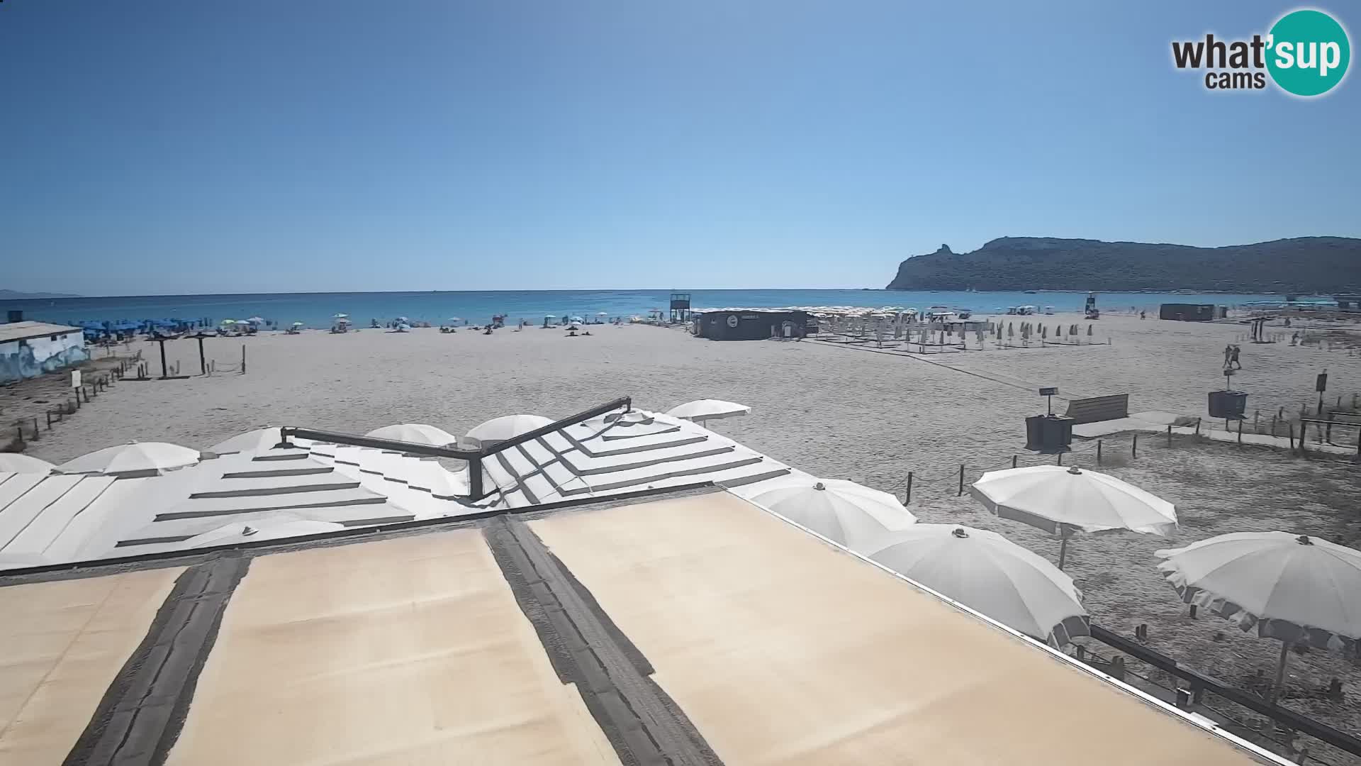 Webcam spiaggia del Poetto | Cagliari | Sardegna
