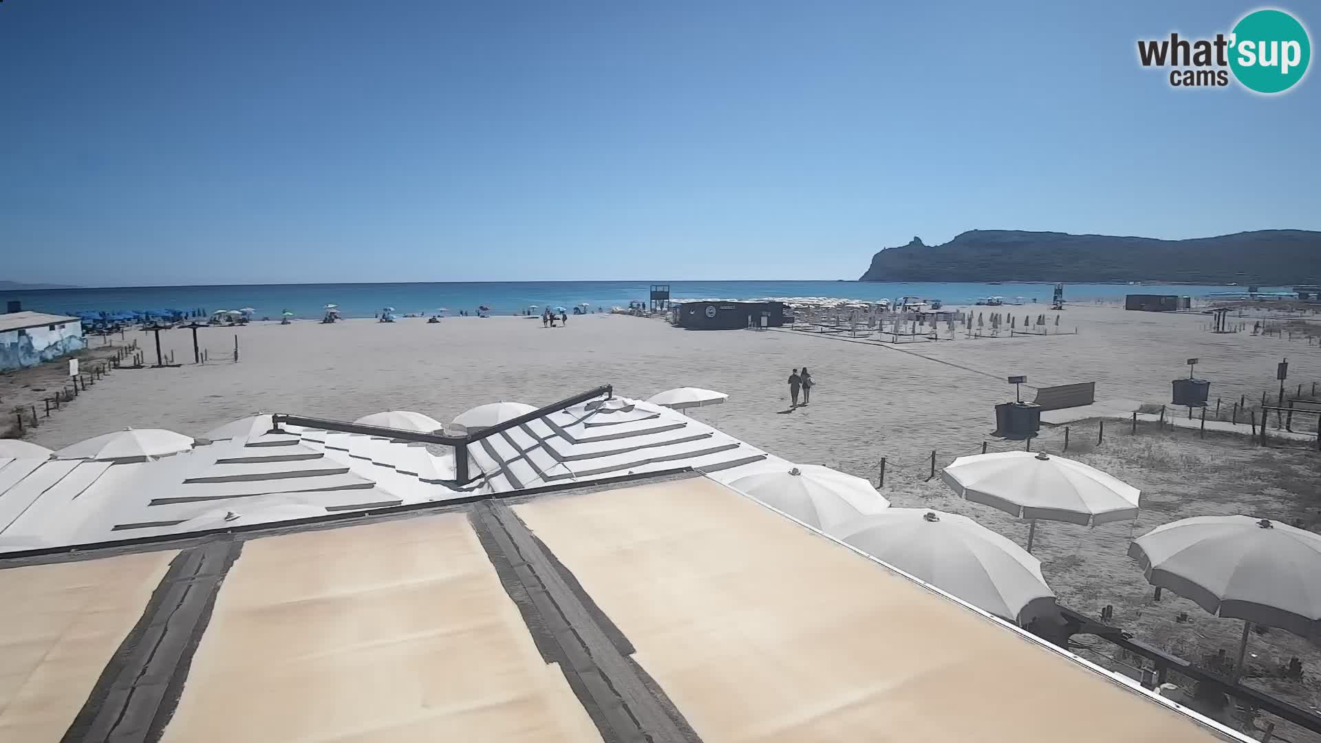 Poetto Strand Webcam | Cagliari | Sardinien
