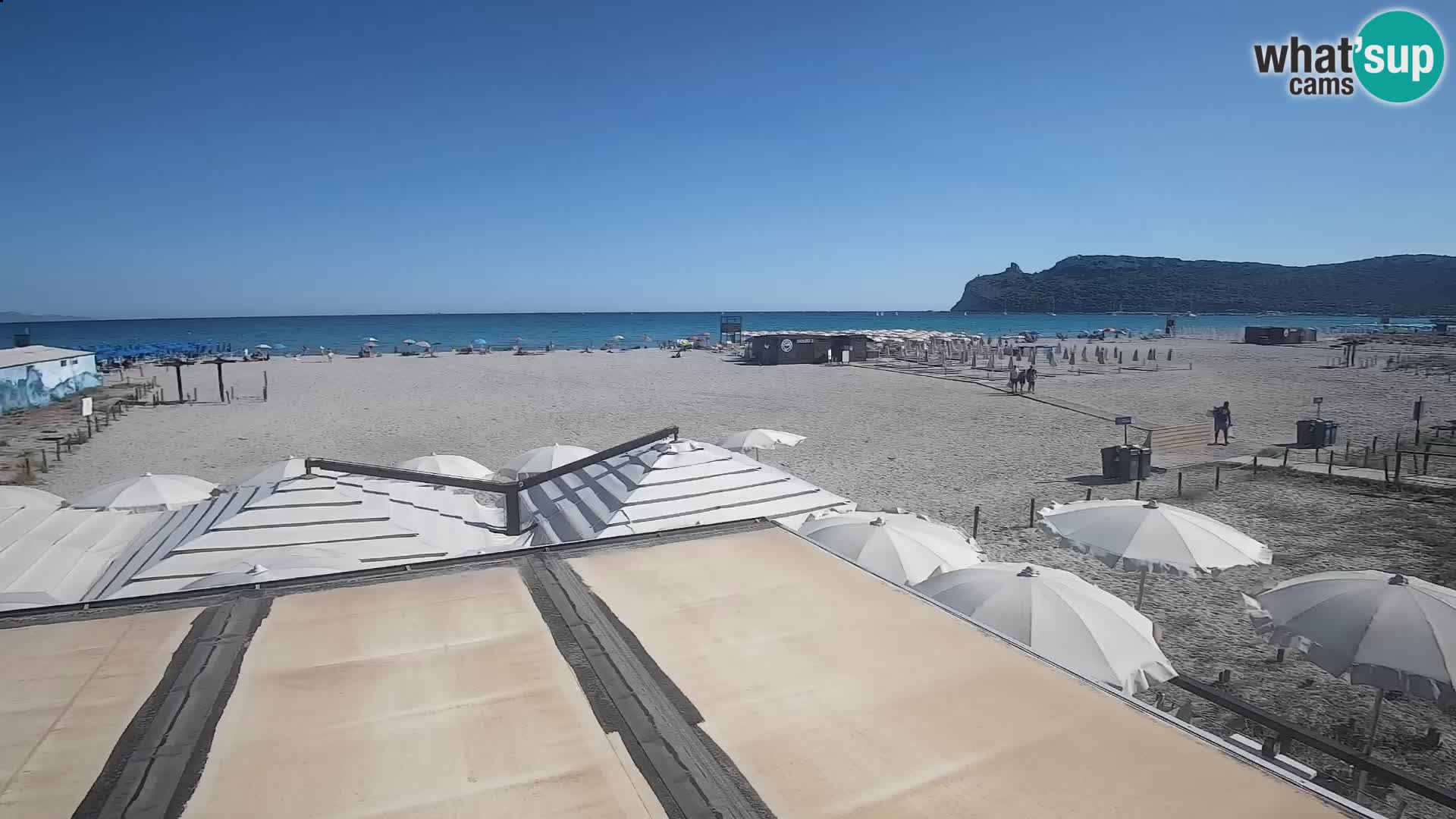 Poetto Strand Webcam | Cagliari | Sardinien