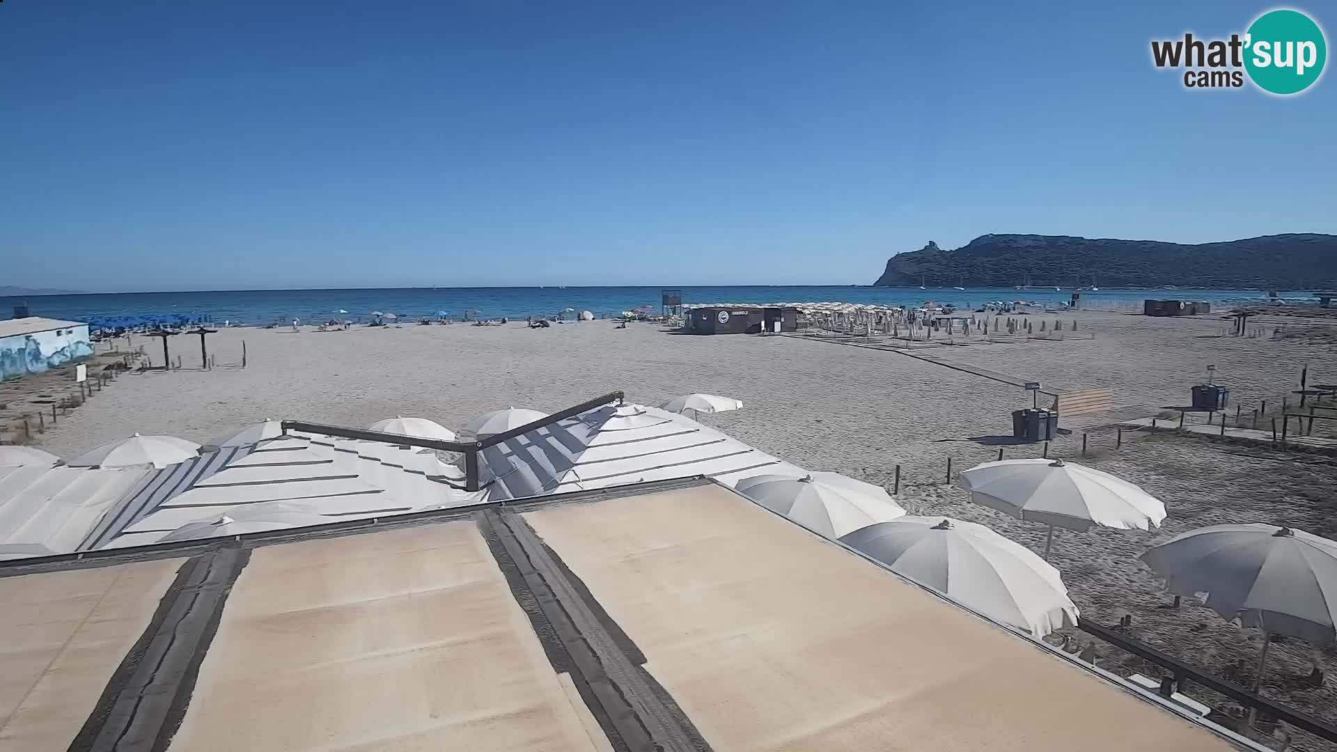 Webcam playa de Poetto | Cagliari | Cerdeña