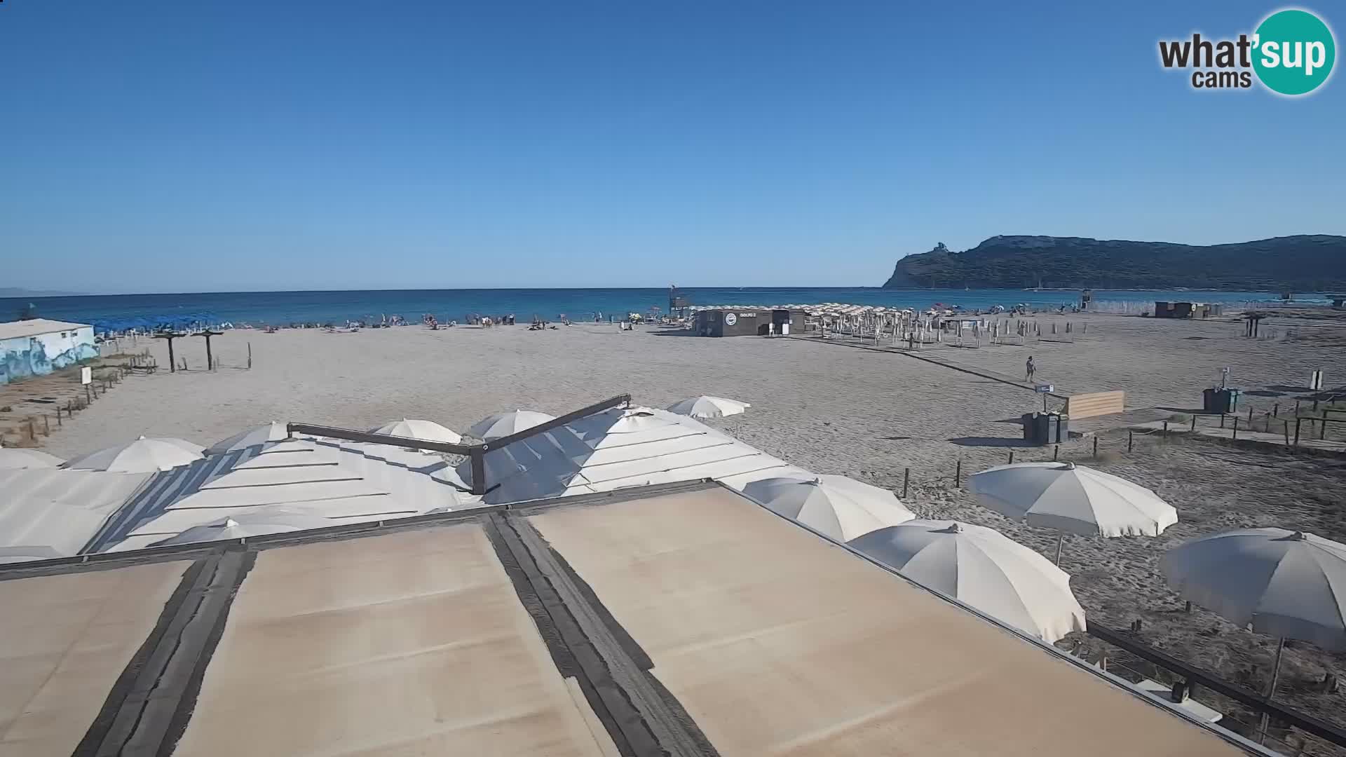 Webcam spiaggia del Poetto | Cagliari | Sardegna