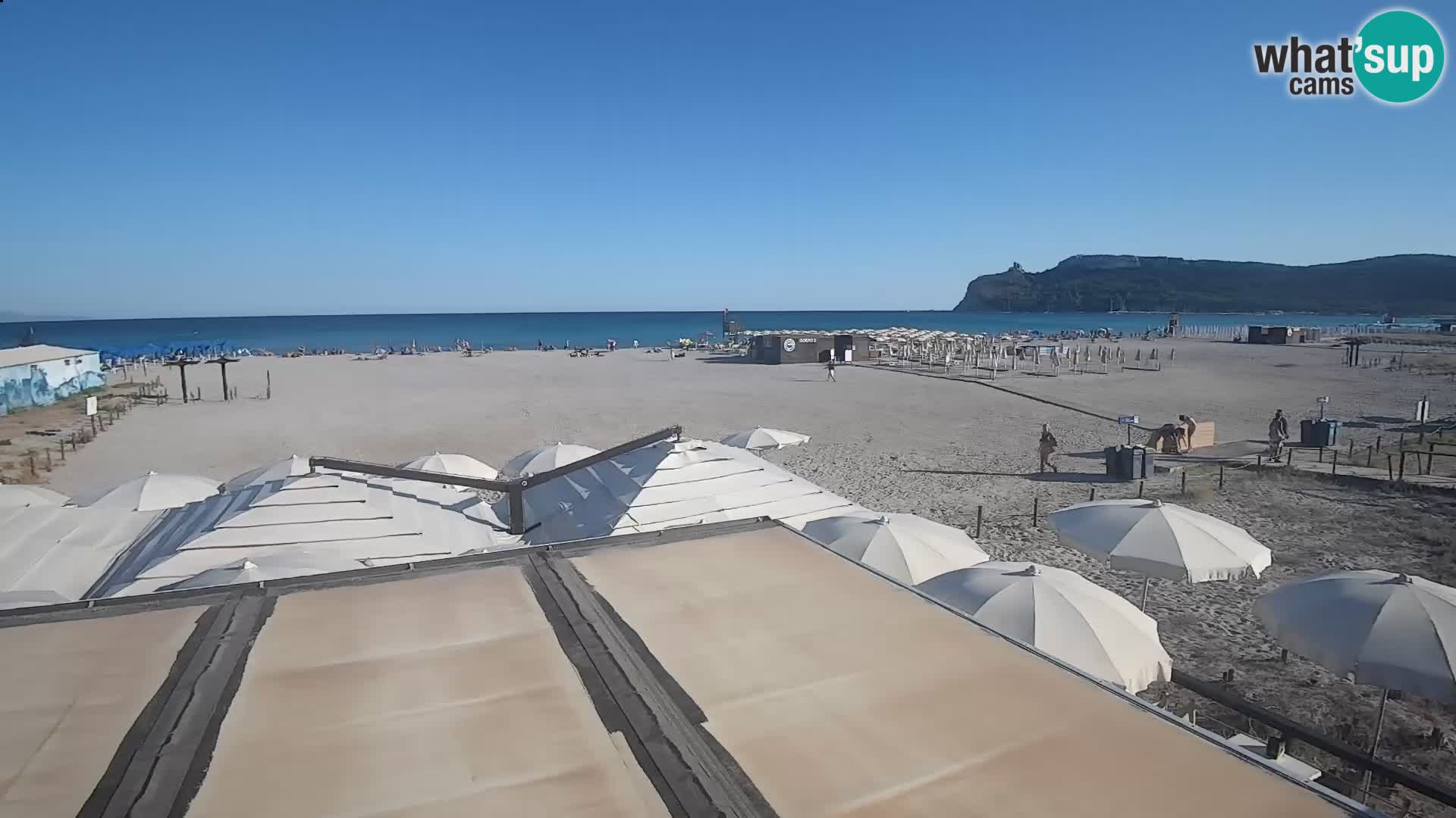 Webcam playa de Poetto | Cagliari | Cerdeña