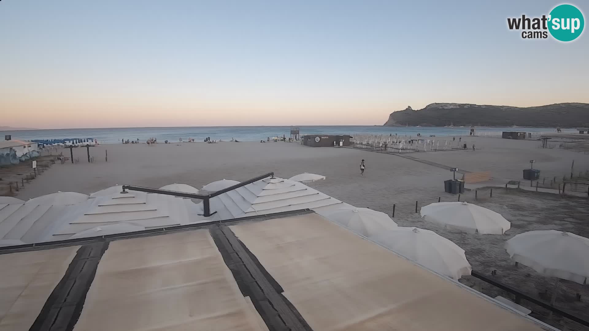 Poetto Strand Webcam | Cagliari | Sardinien