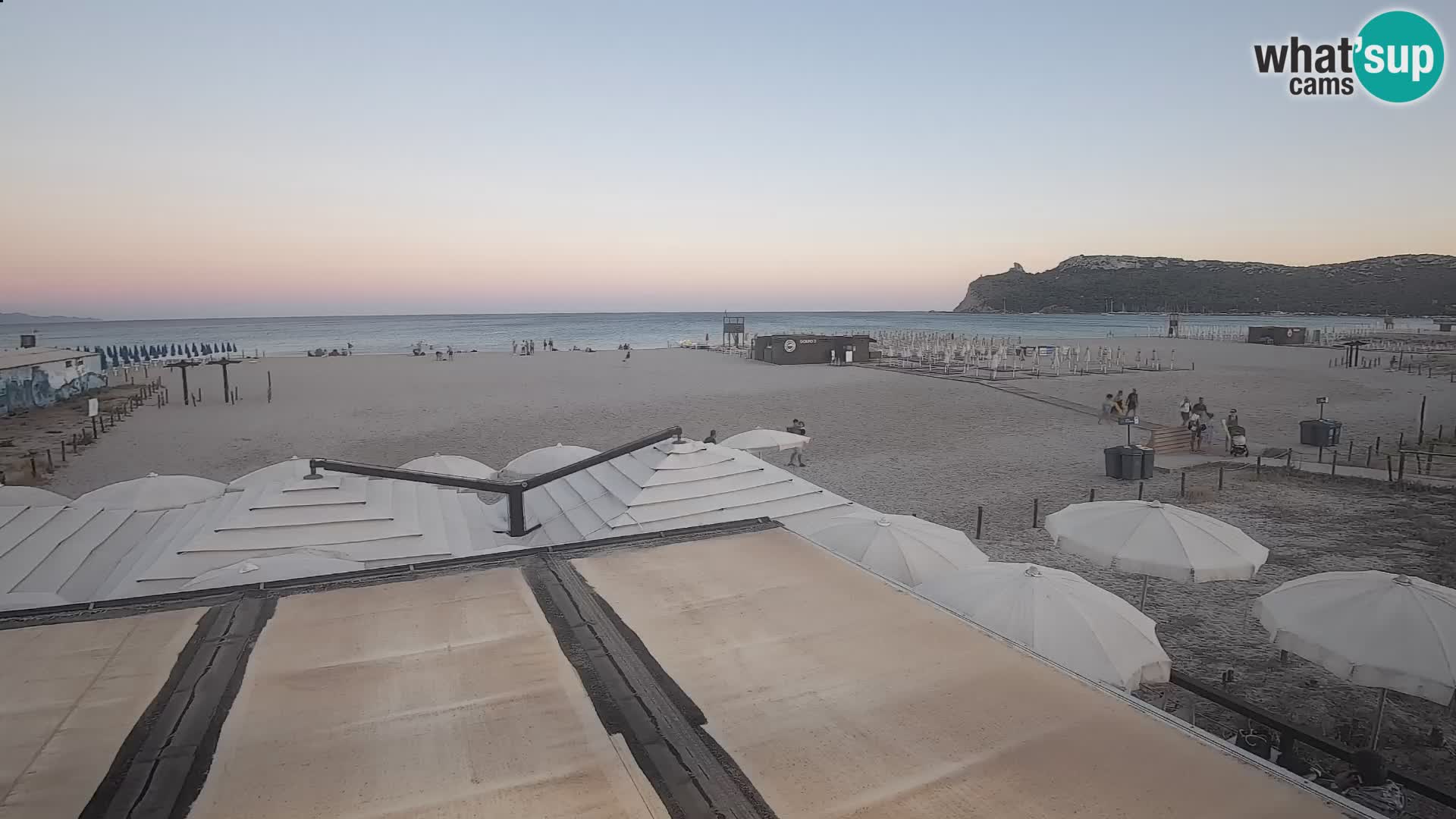 Poetto Strand Webcam | Cagliari | Sardinien