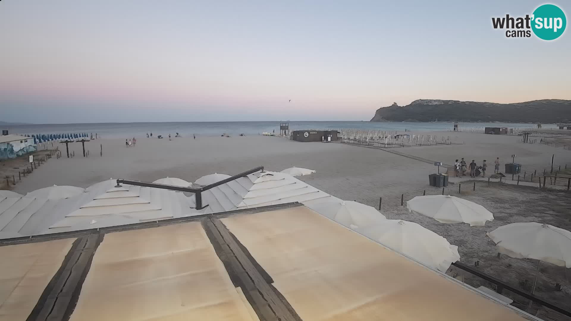 Poetto beach webcam | Cagliari | Sardinia