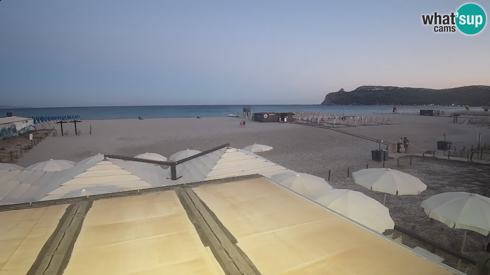 Webcam spiaggia del Poetto | Cagliari | Sardegna