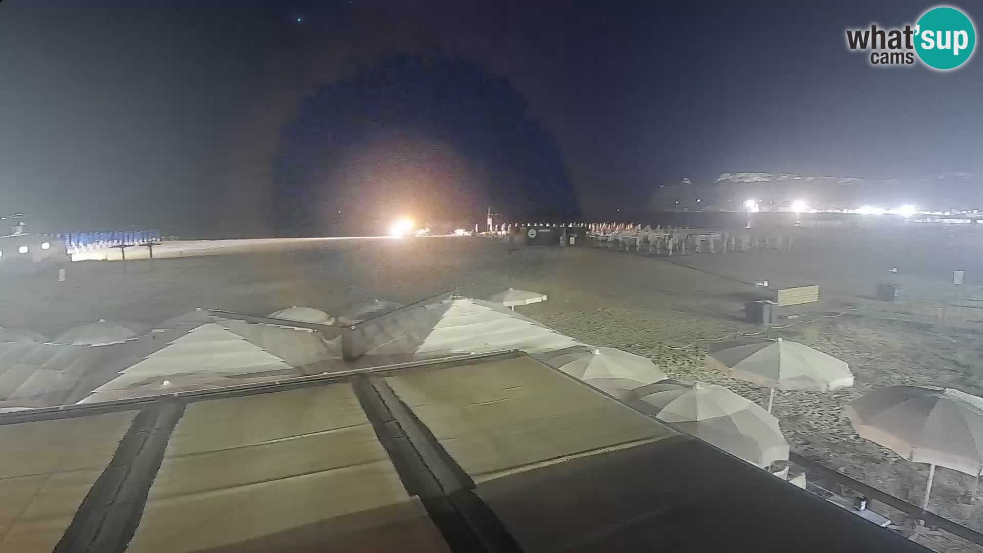 Poetto beach webcam | Cagliari | Sardinija