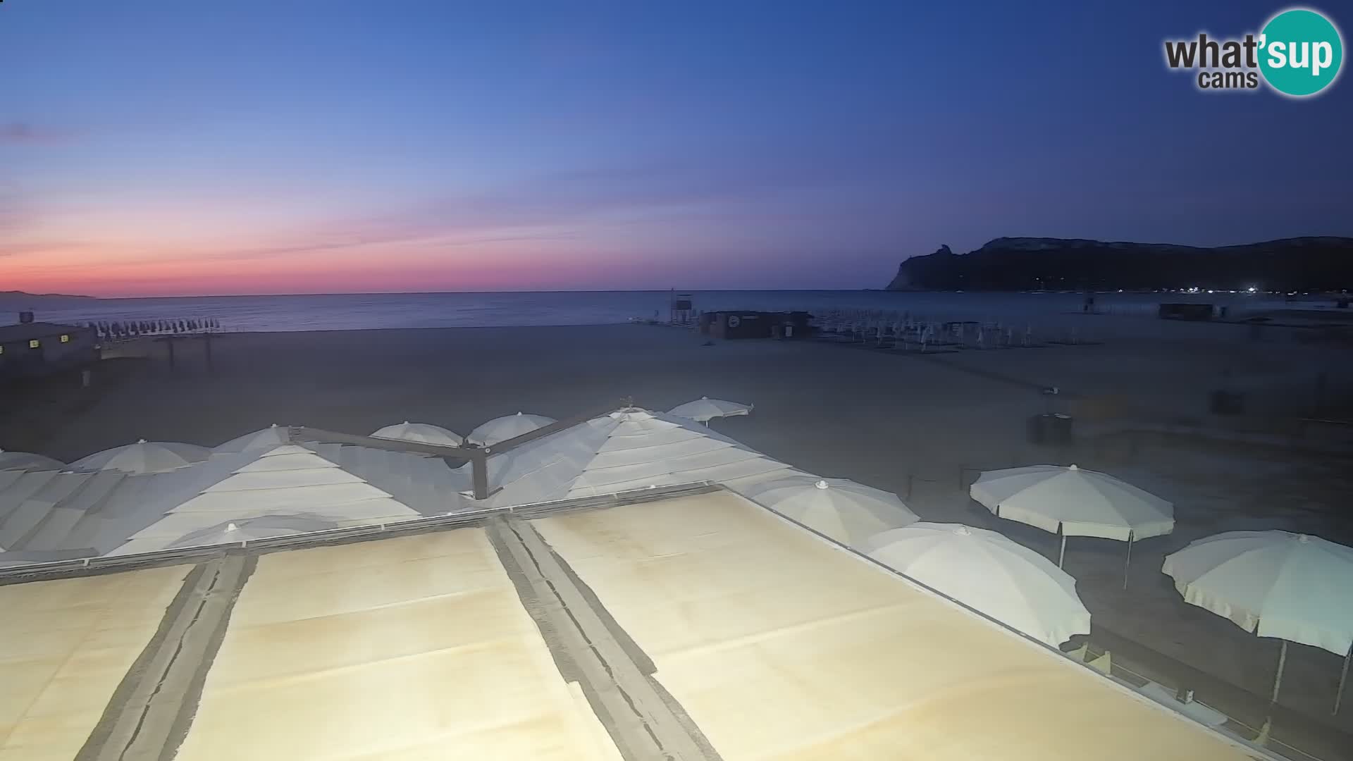 Poetto Strand Webcam | Cagliari | Sardinien
