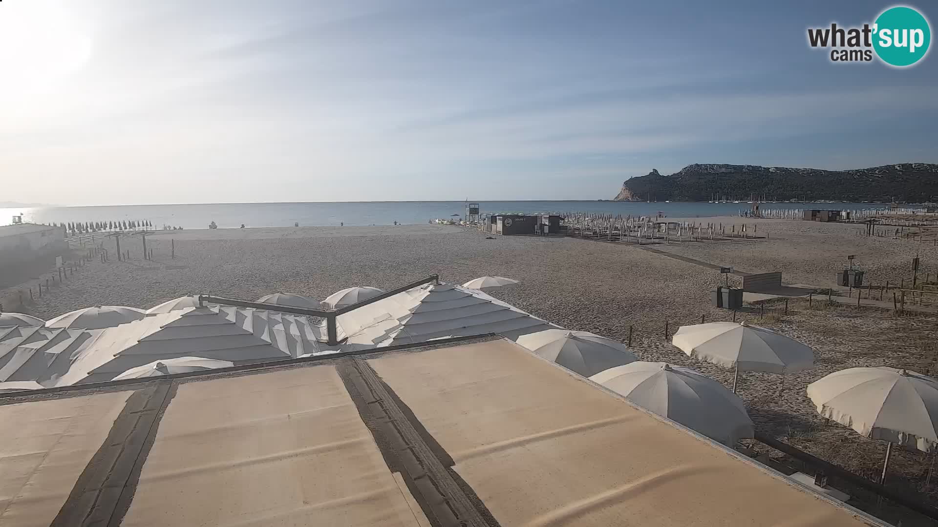 Webcam spiaggia del Poetto | Cagliari | Sardegna