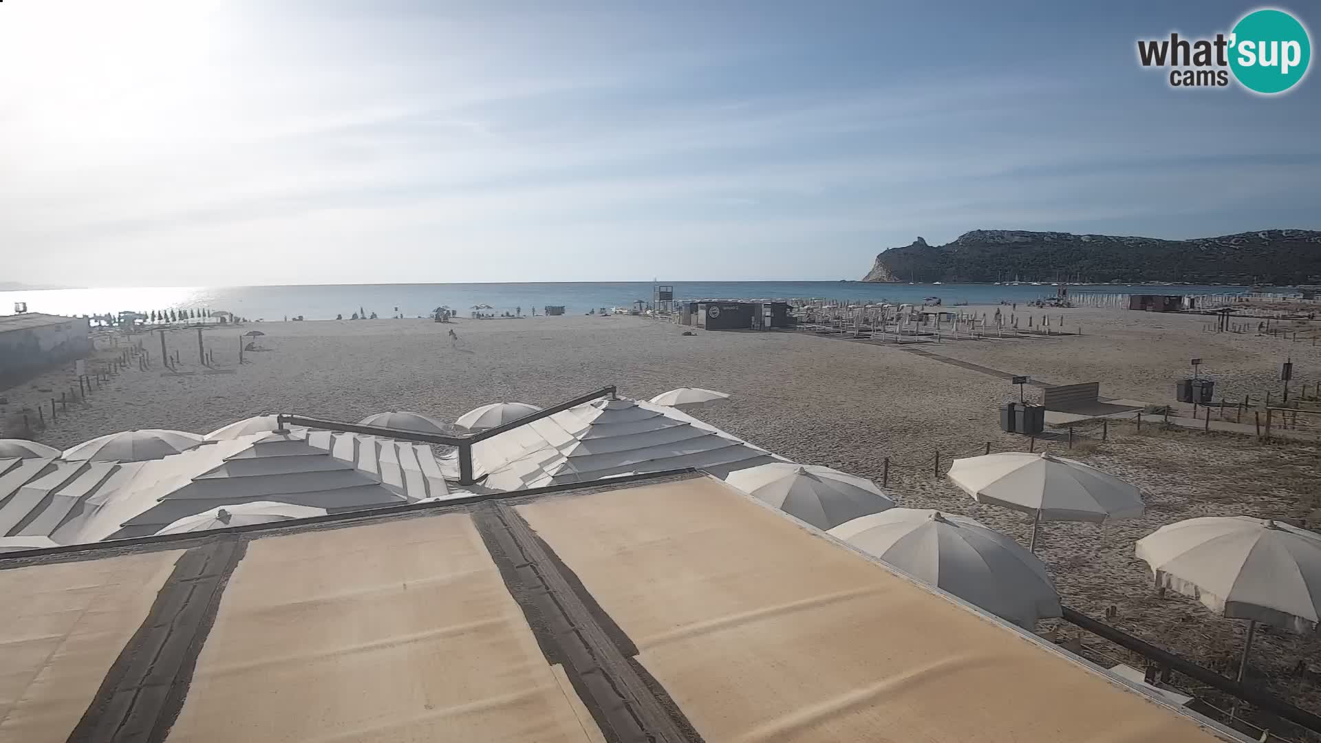 Poetto Strand Webcam | Cagliari | Sardinien