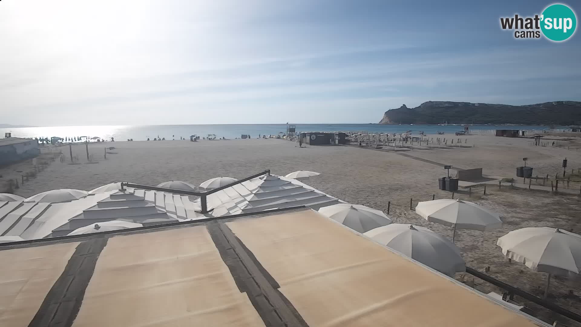 Webcam spiaggia del Poetto | Cagliari | Sardegna