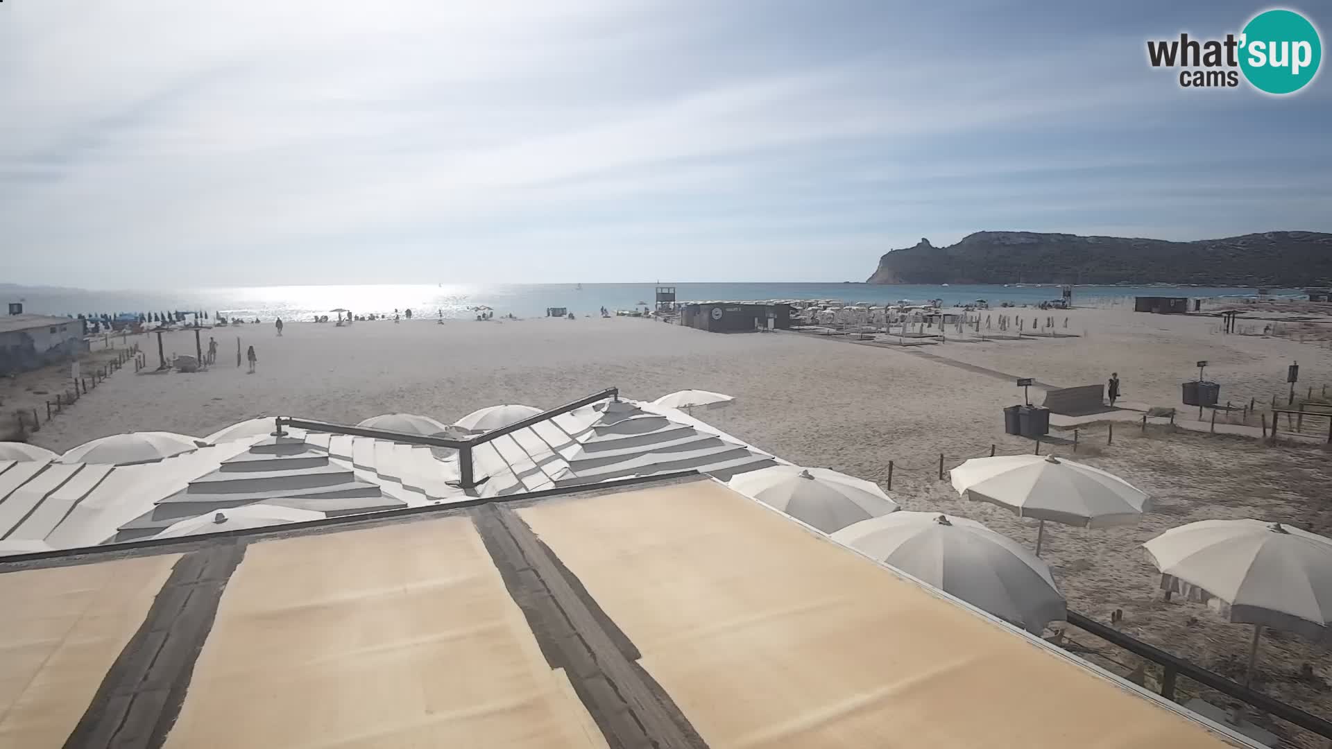 Poetto Strand Webcam | Cagliari | Sardinien