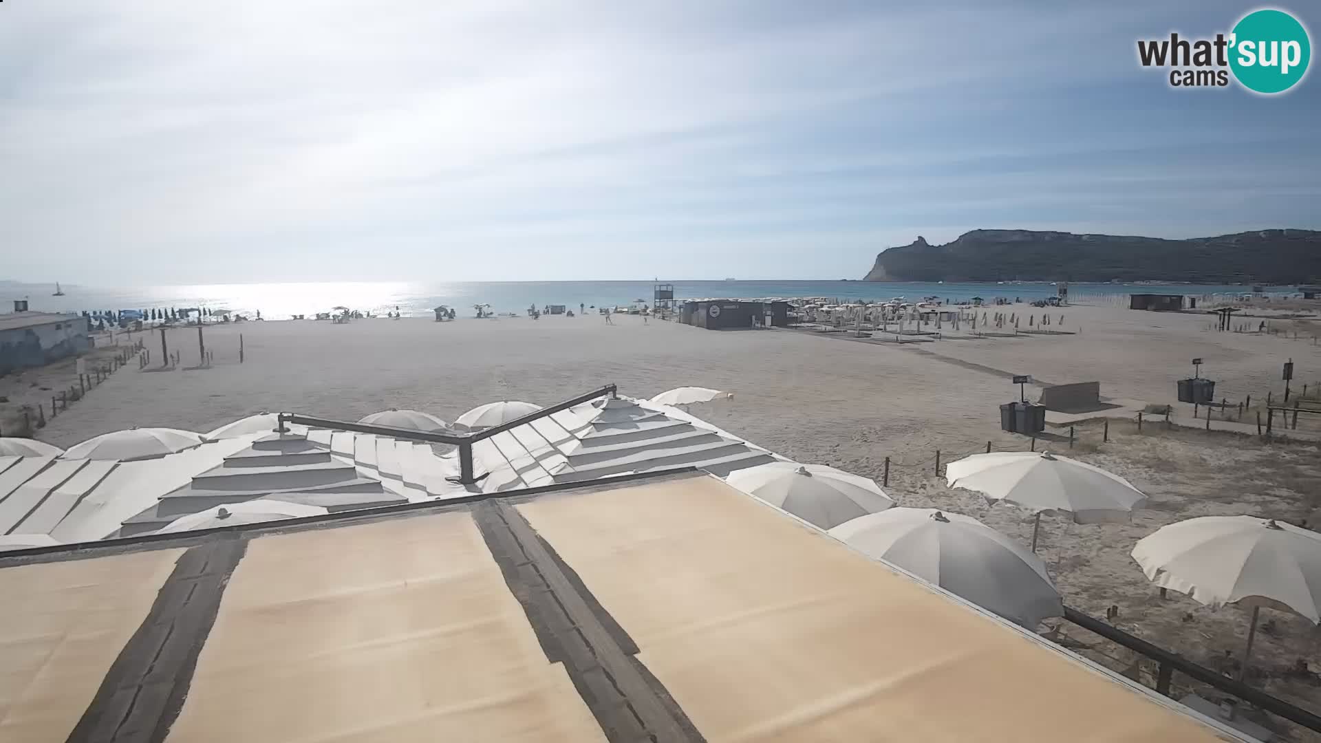 Poetto Strand Webcam | Cagliari | Sardinien