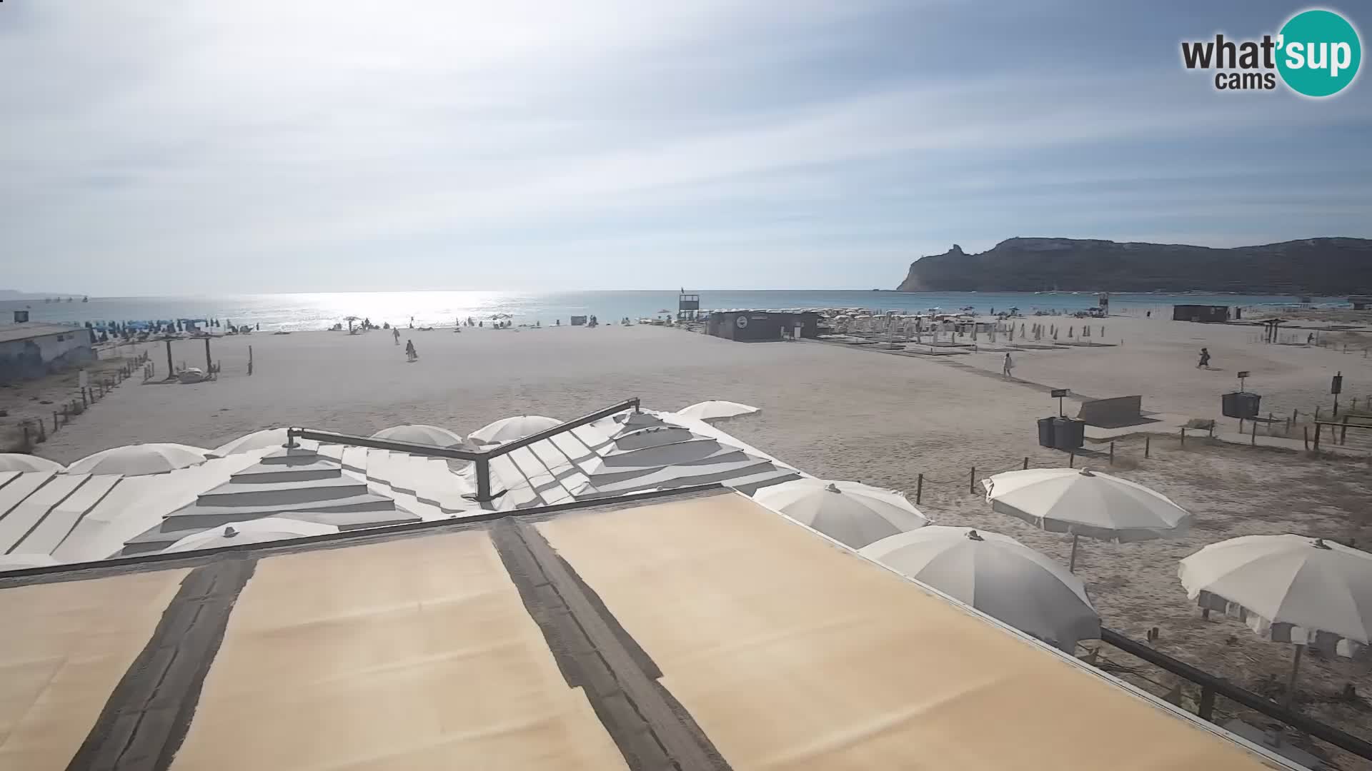 Webcam plage de Poetto | Cagliari | Sardaigne