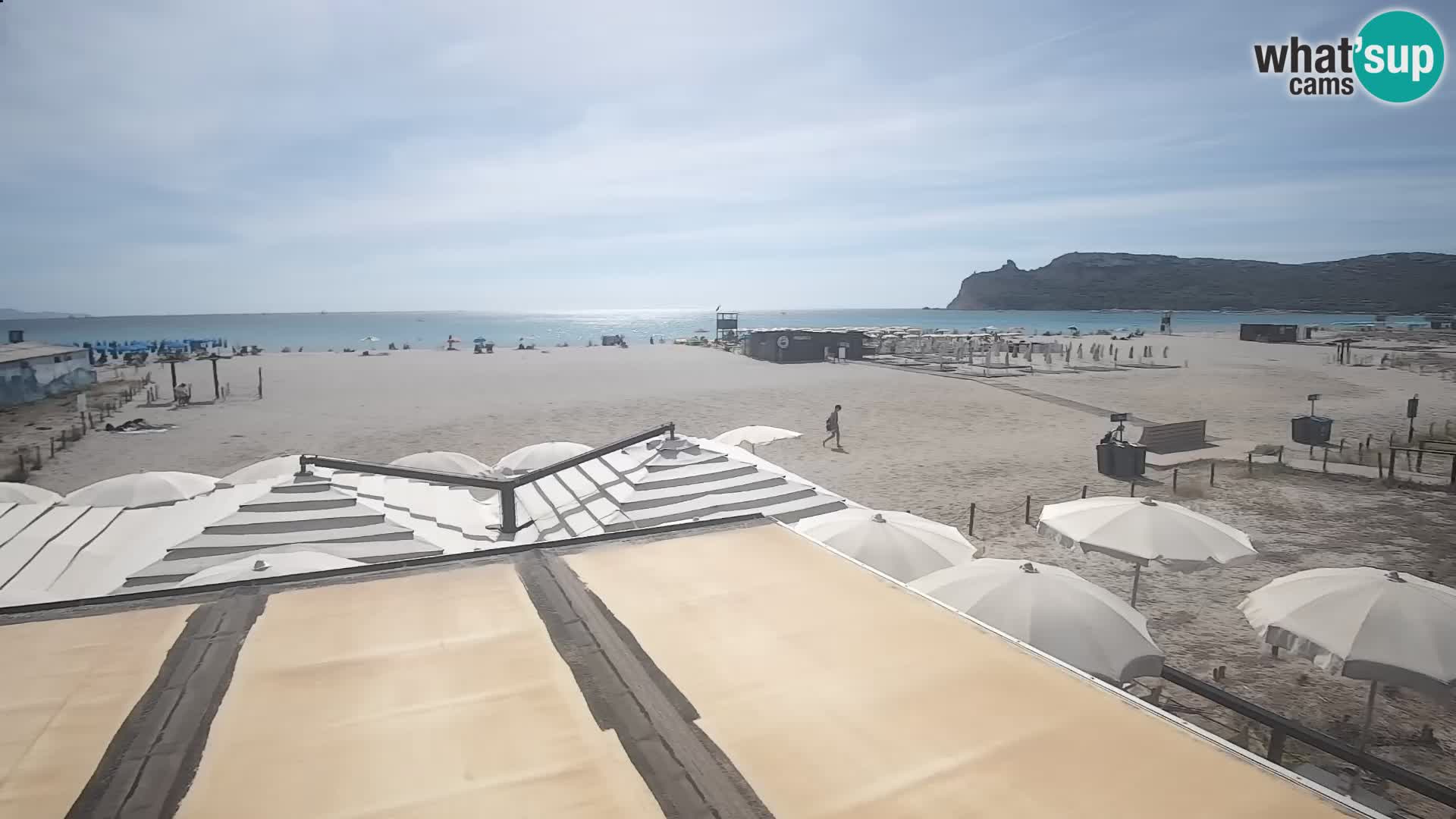 Webcam plage de Poetto | Cagliari | Sardaigne