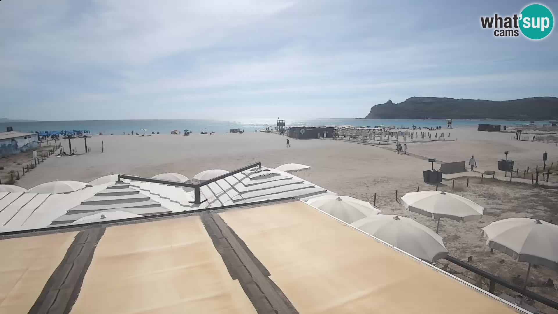 Poetto beach webcam | Cagliari | Sardinia