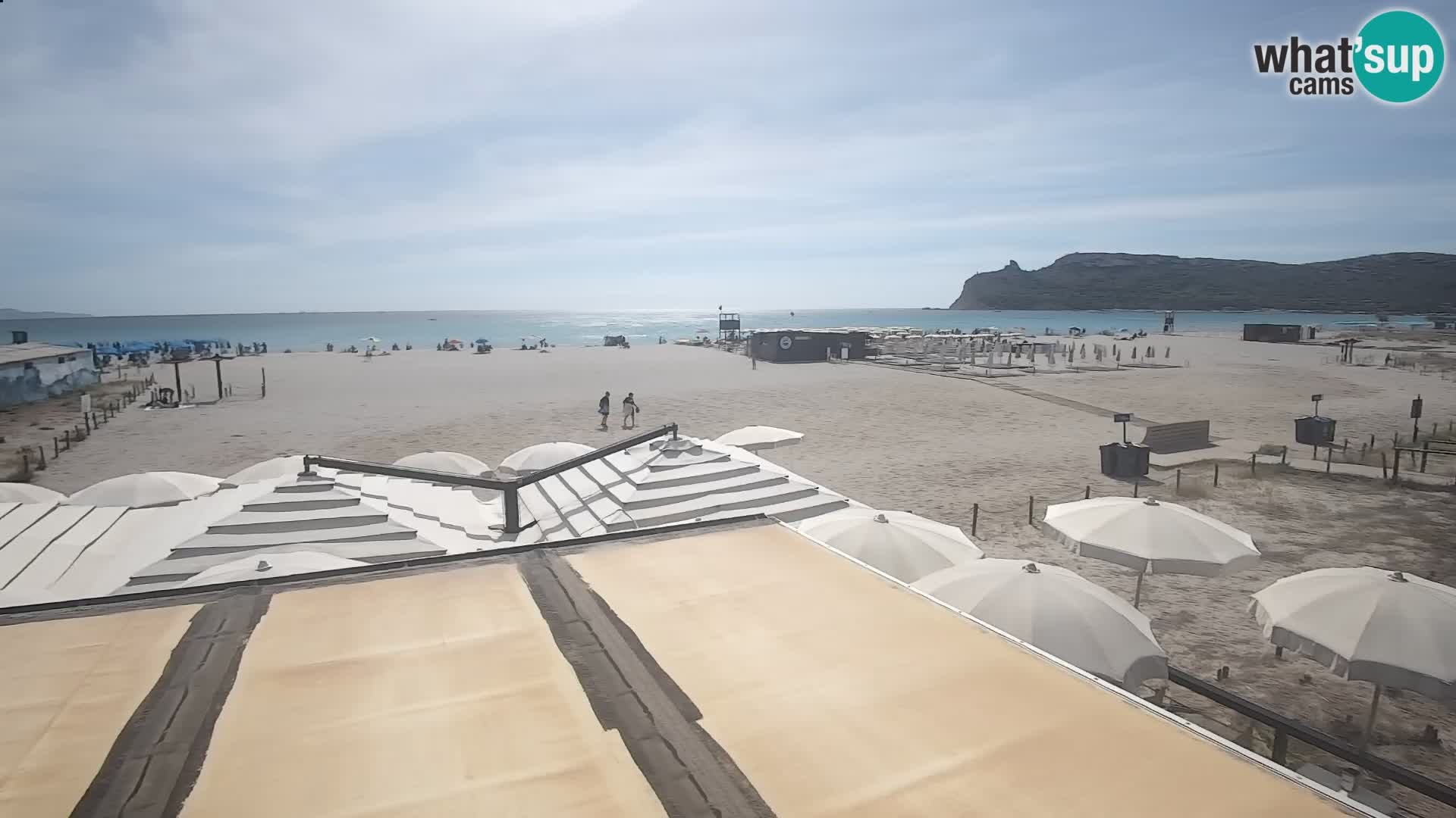 Webcam plage de Poetto | Cagliari | Sardaigne