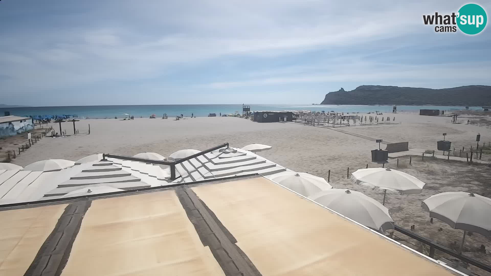 Poetto Strand Webcam | Cagliari | Sardinien