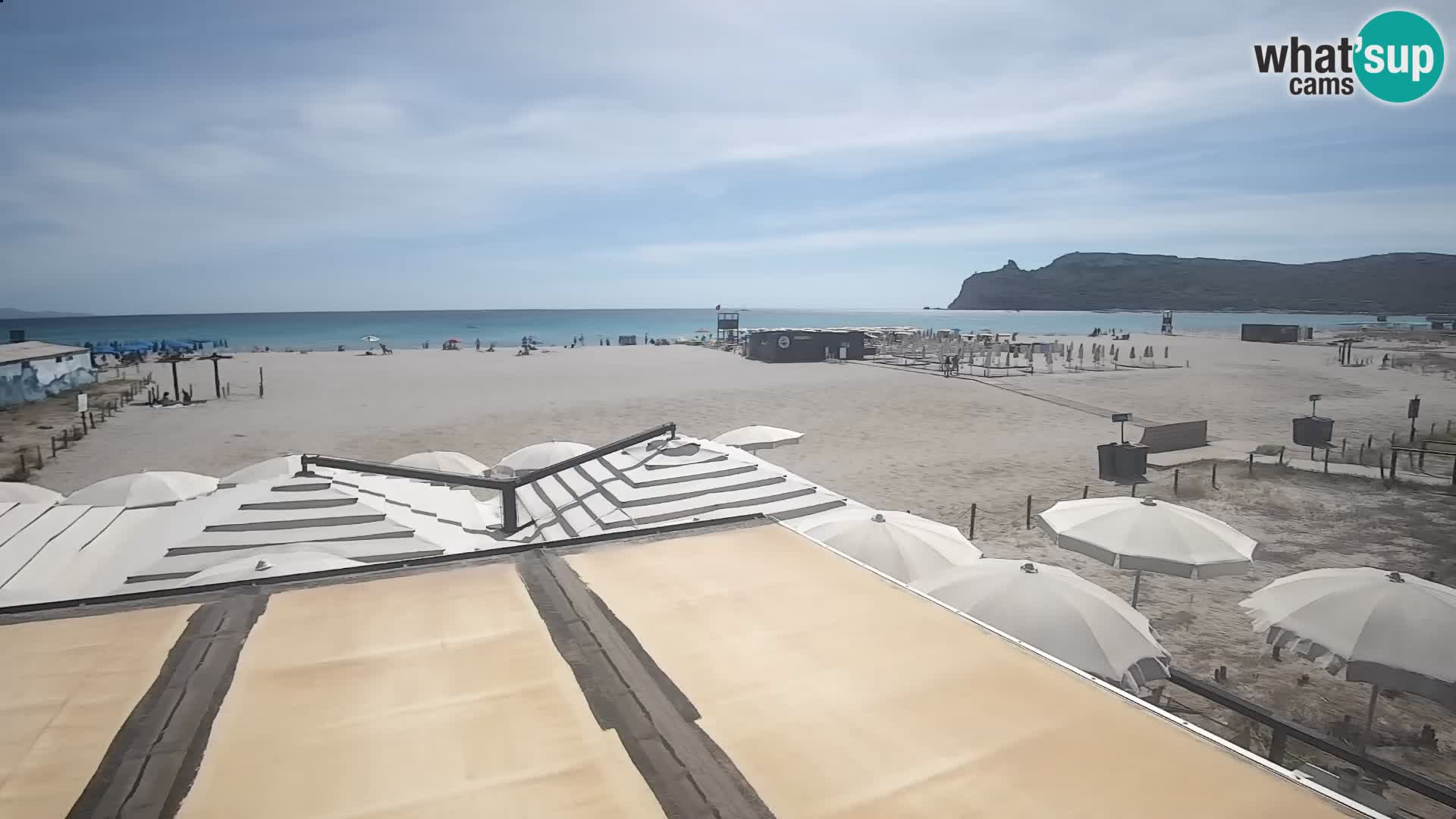 Poetto beach webcam | Cagliari | Sardinia
