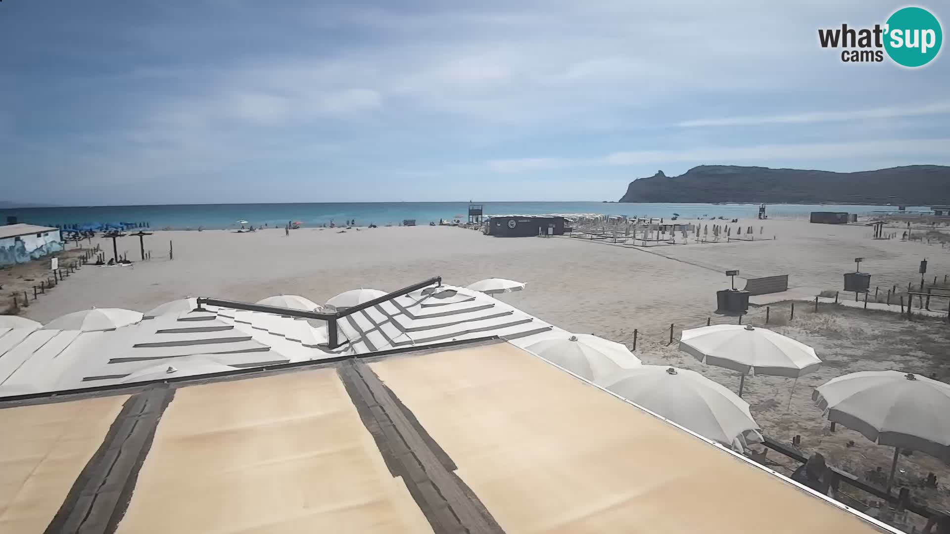 Poetto beach webcam | Cagliari | Sardinia
