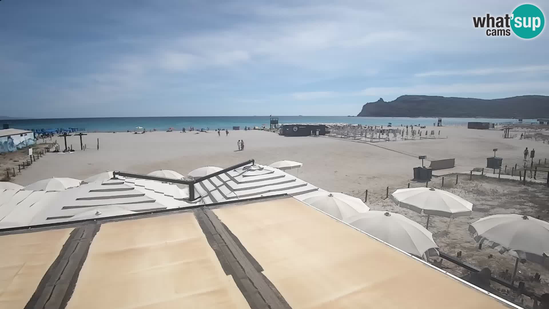 Poetto beach webcam | Cagliari | Sardinia
