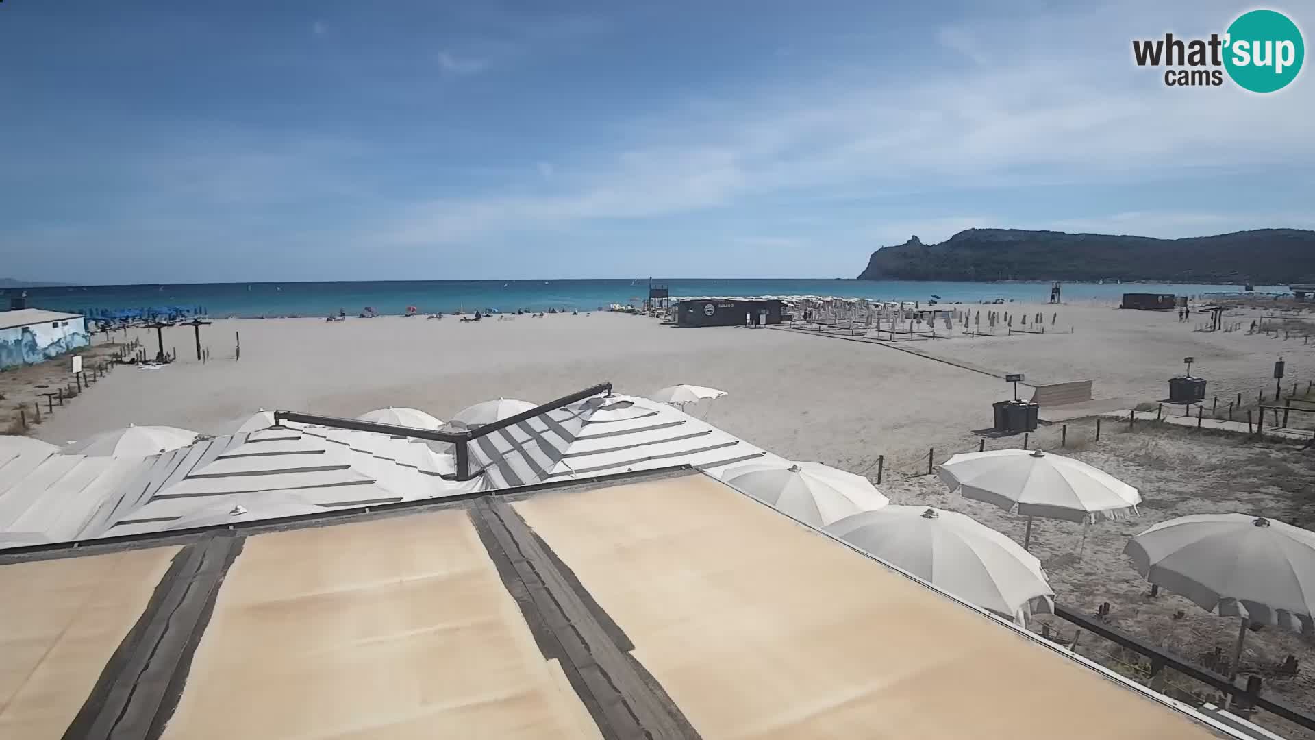 Poetto Strand Webcam | Cagliari | Sardinien