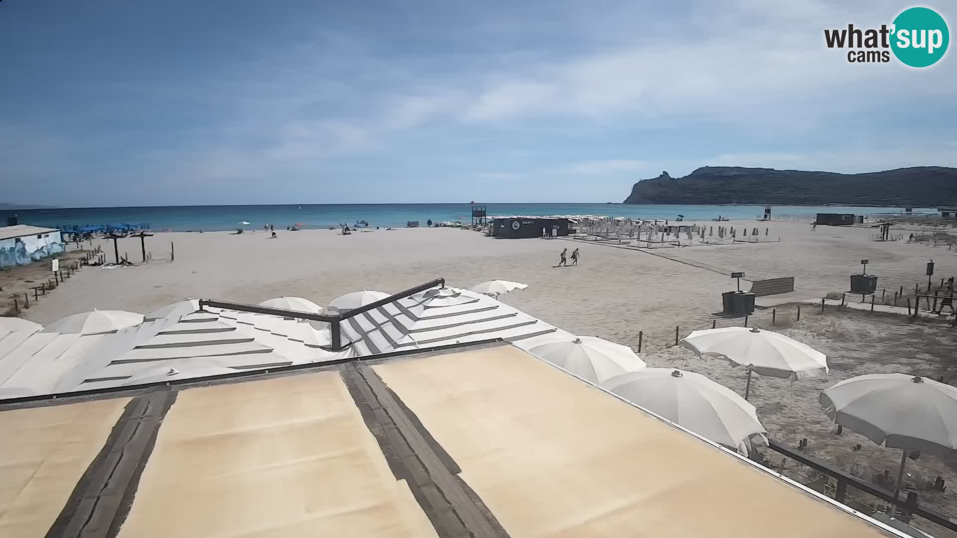 Poetto Strand Webcam | Cagliari | Sardinien