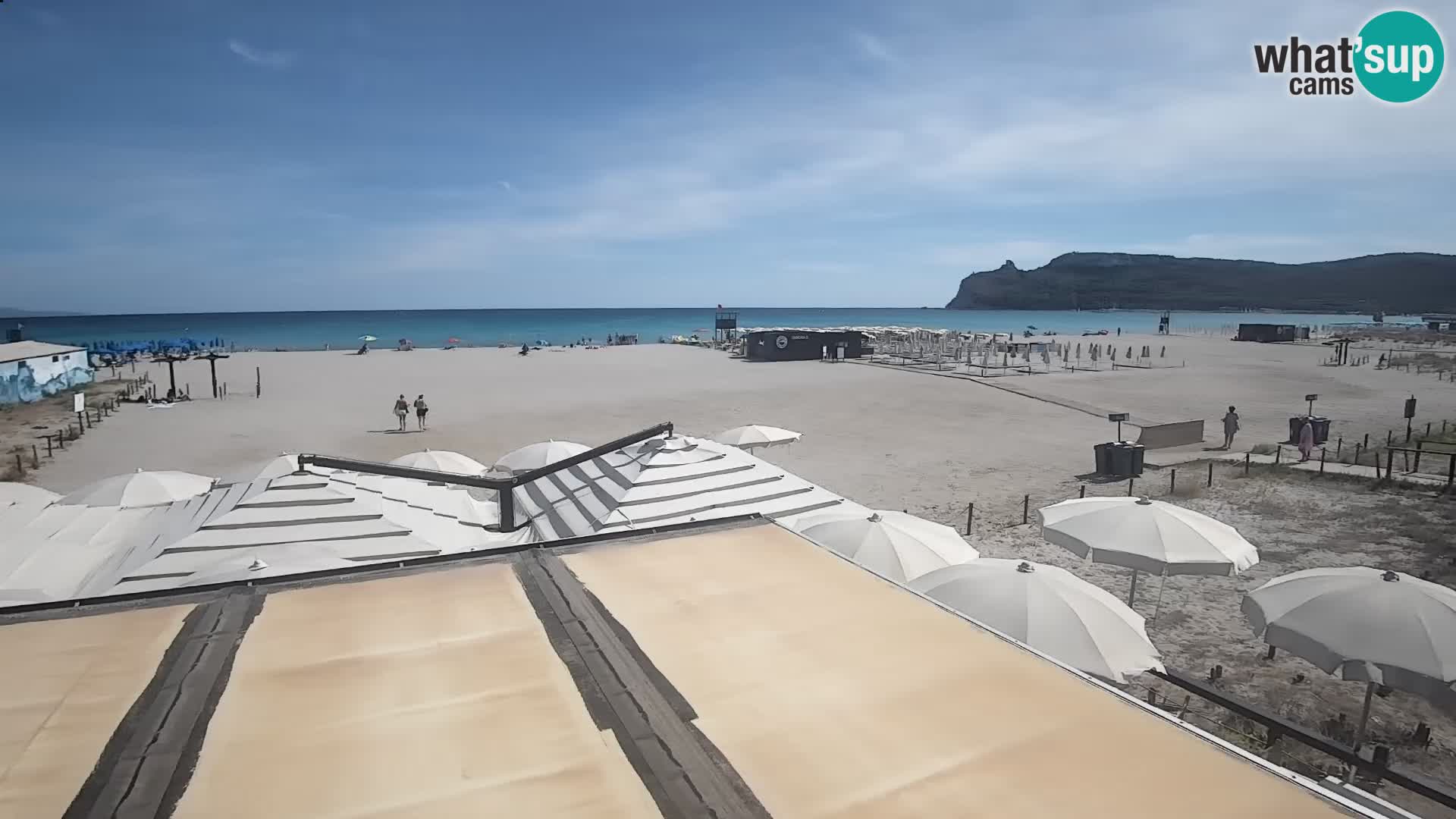 Poetto beach webcam | Cagliari | Sardinia