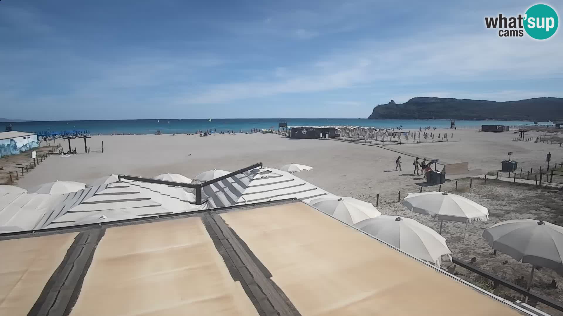 Poetto Strand Webcam | Cagliari | Sardinien