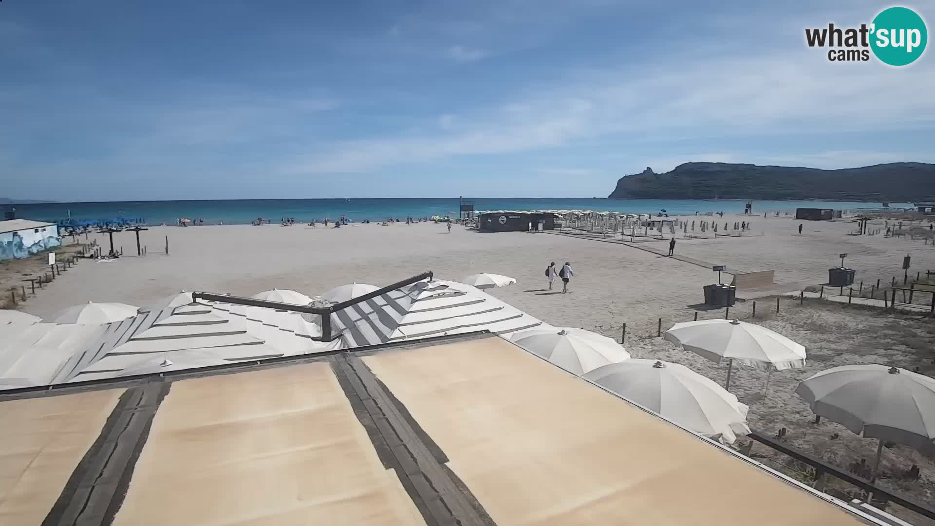 Webcam plage de Poetto | Cagliari | Sardaigne