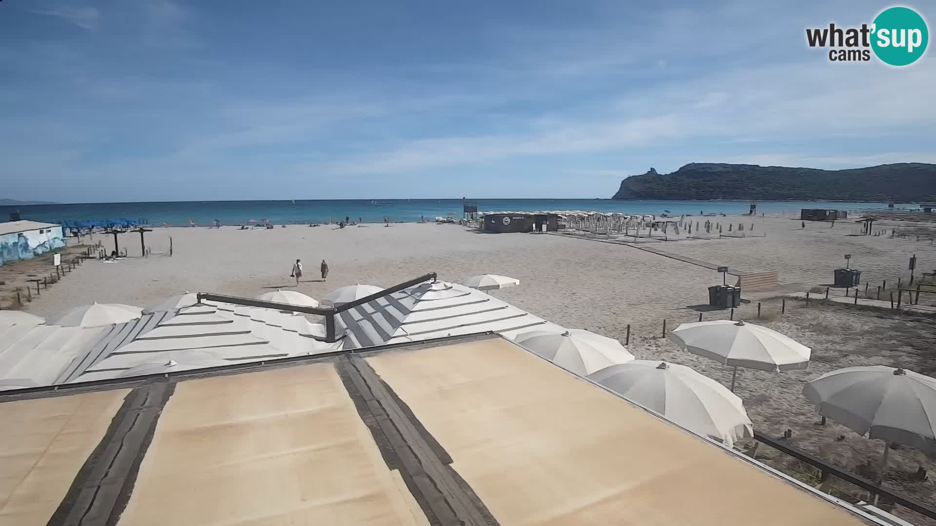 Poetto beach webcam | Cagliari | Sardinia