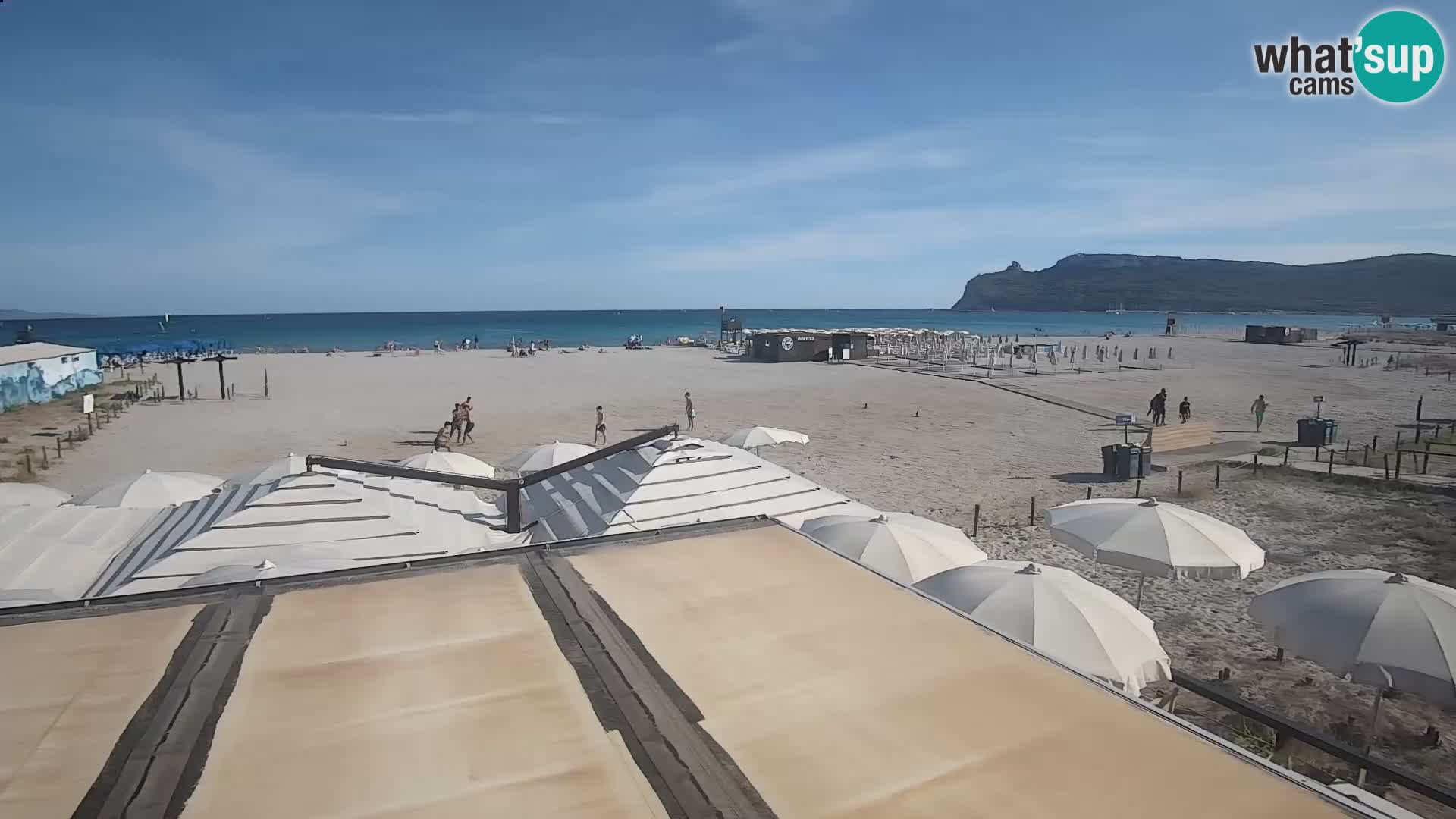 Webcam spiaggia del Poetto | Cagliari | Sardegna