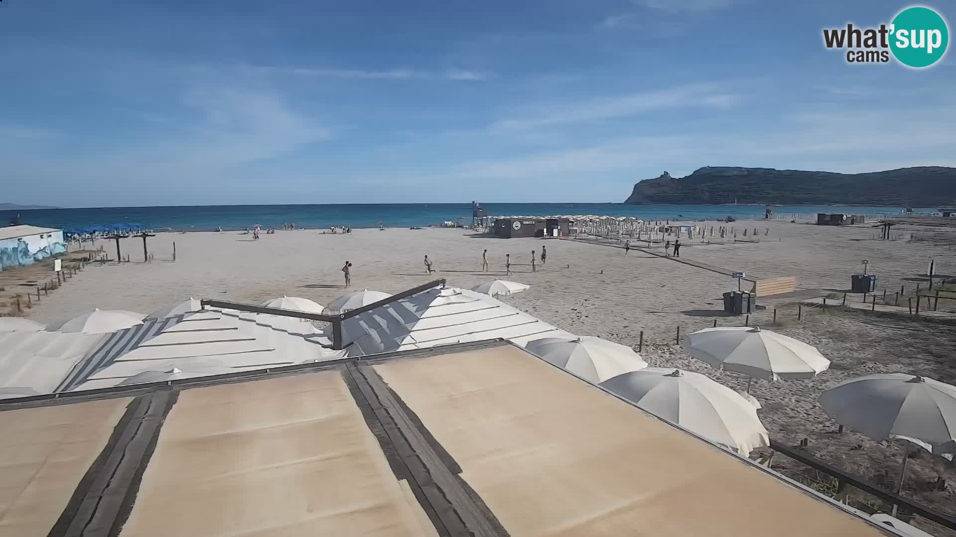 Webcam playa de Poetto | Cagliari | Cerdeña