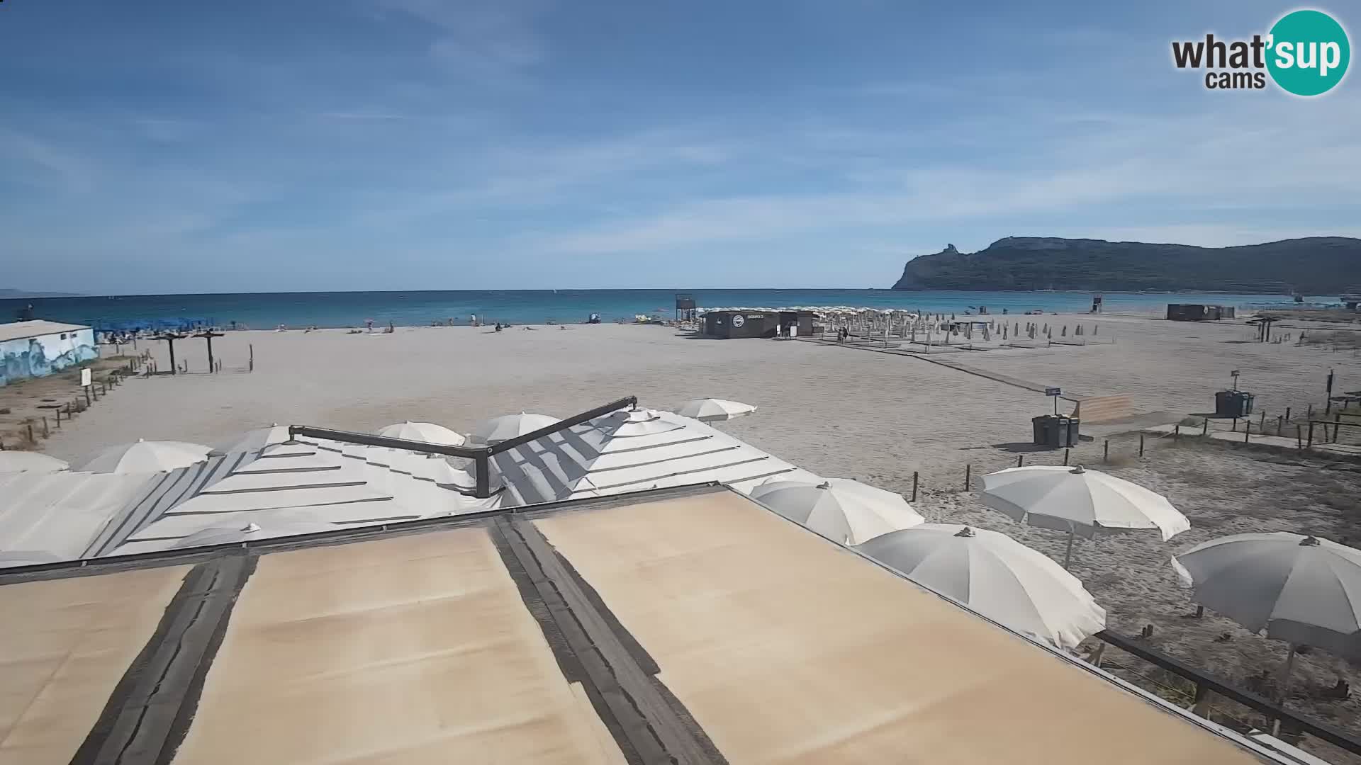 Poetto Strand Webcam | Cagliari | Sardinien