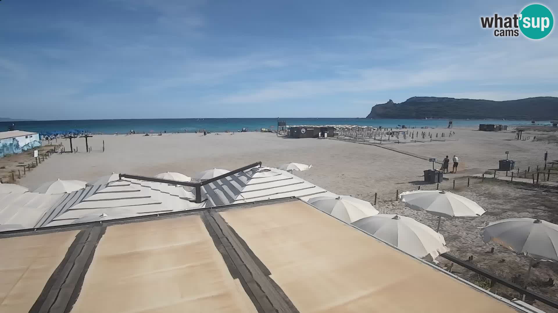 Poetto beach webcam | Cagliari | Sardinia