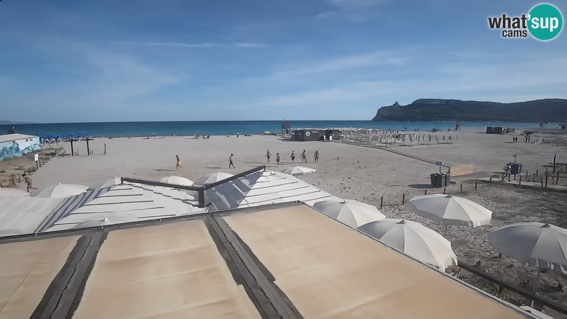 Webcam playa de Poetto | Cagliari | Cerdeña