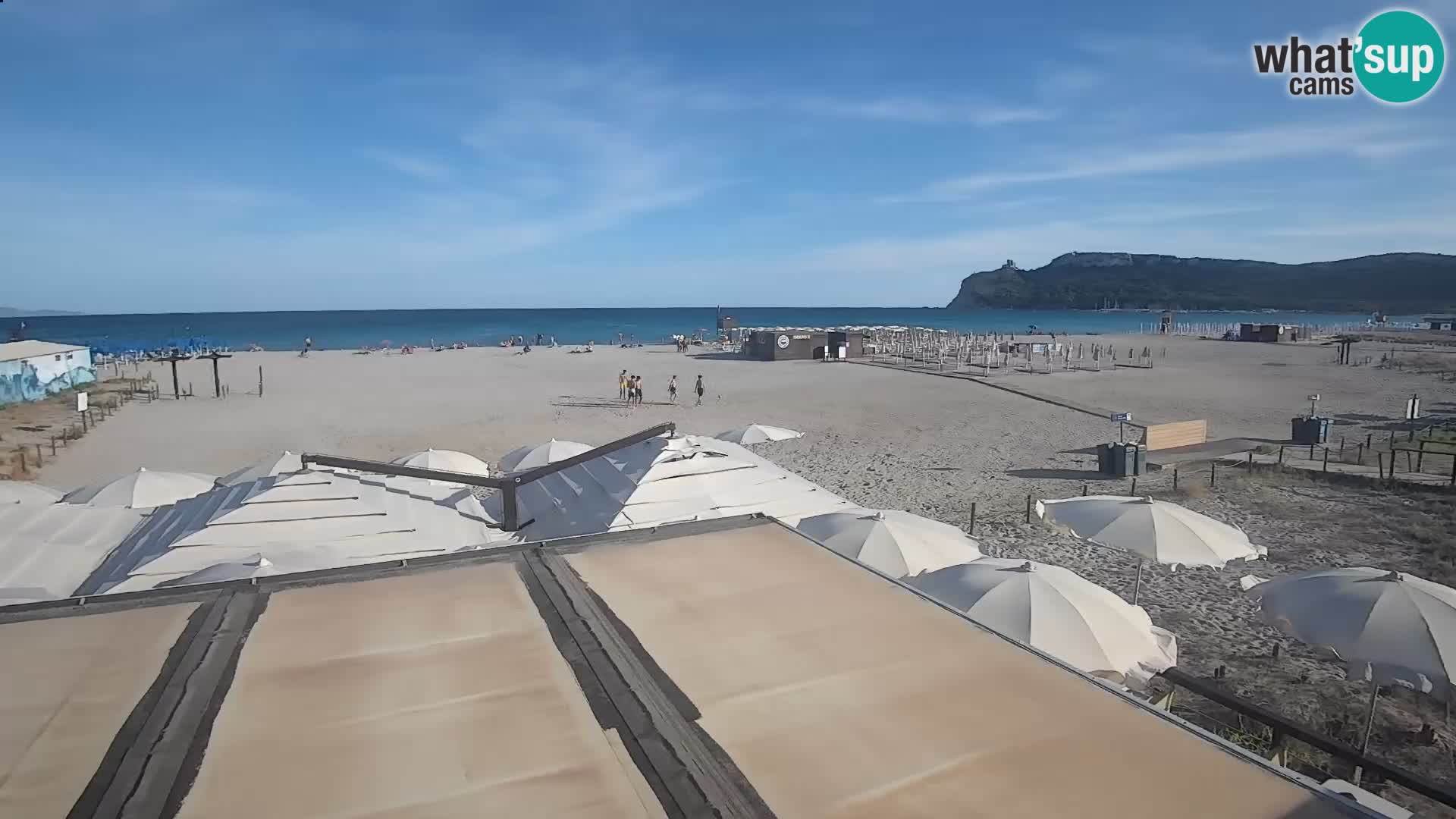 Poetto Strand Webcam | Cagliari | Sardinien