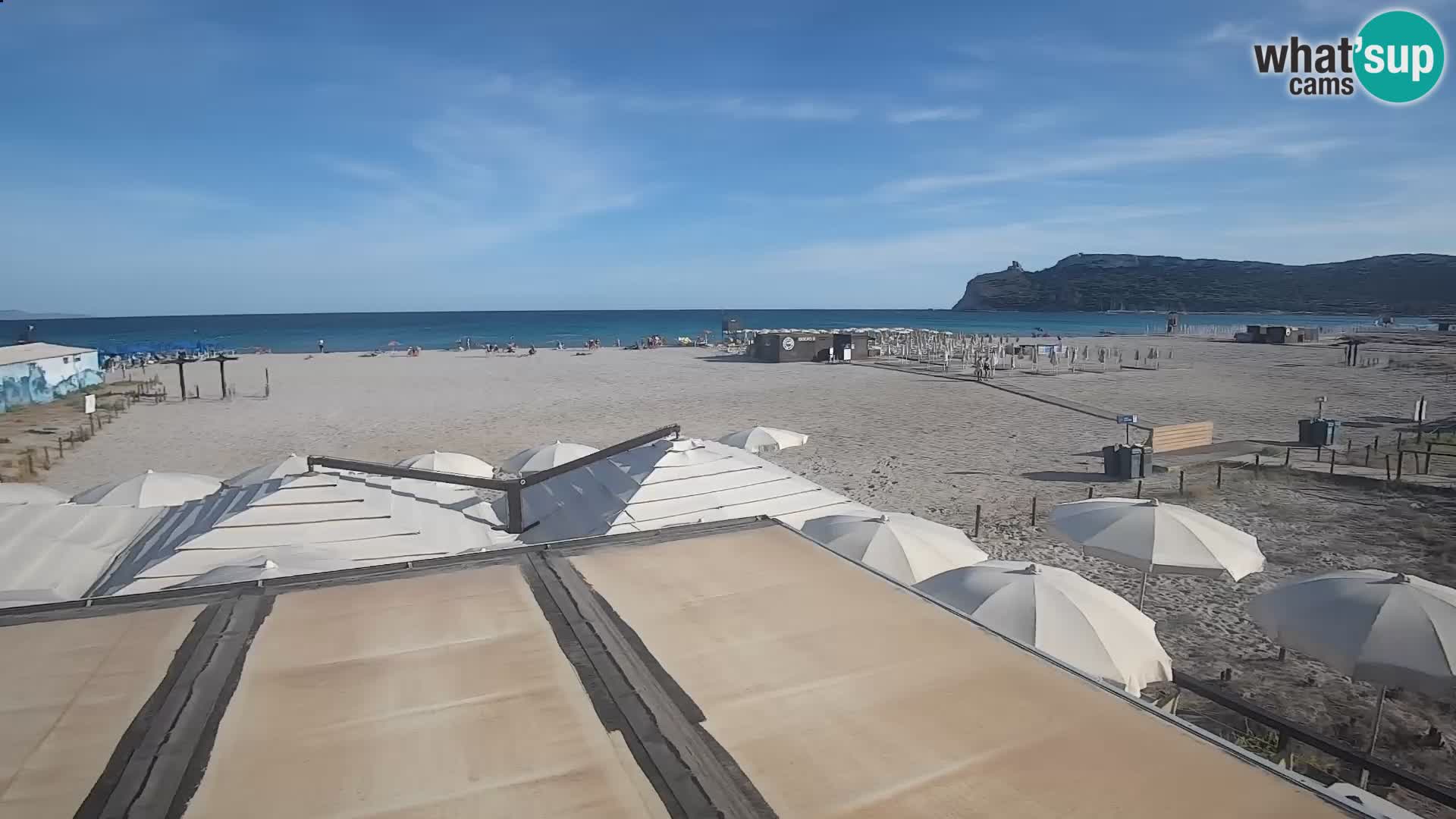 Poetto Strand Webcam | Cagliari | Sardinien