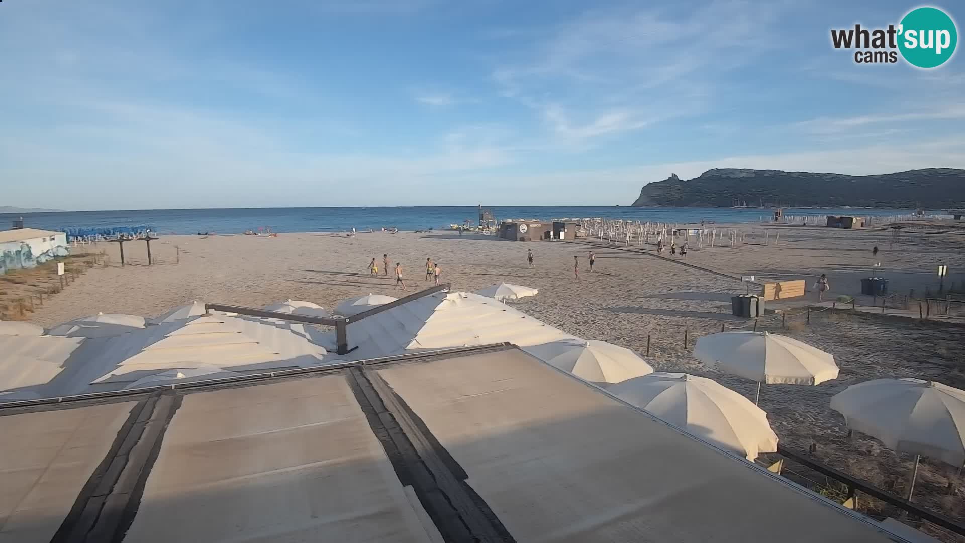 Webcam spiaggia del Poetto | Cagliari | Sardegna