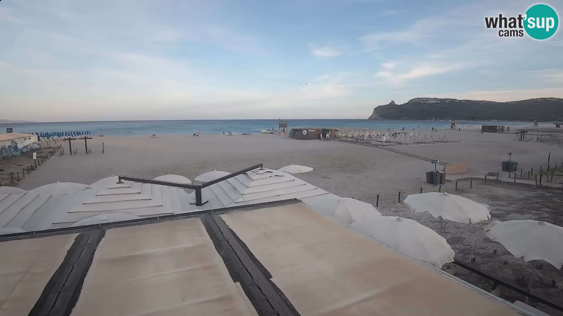 Webcam spiaggia del Poetto | Cagliari | Sardegna