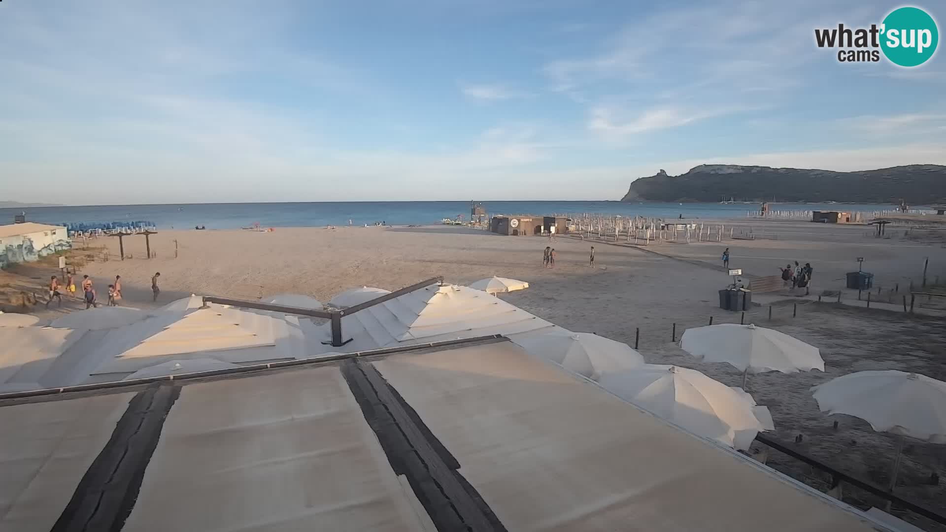 Webcam spiaggia del Poetto | Cagliari | Sardegna