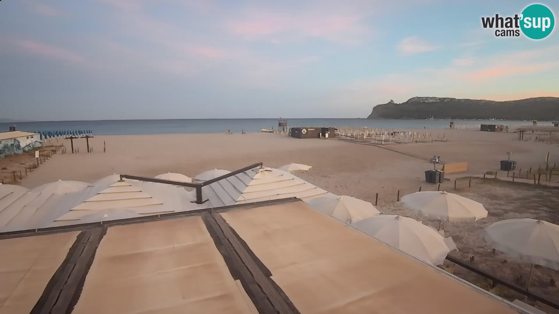 Poetto beach webcam | Cagliari | Sardinia