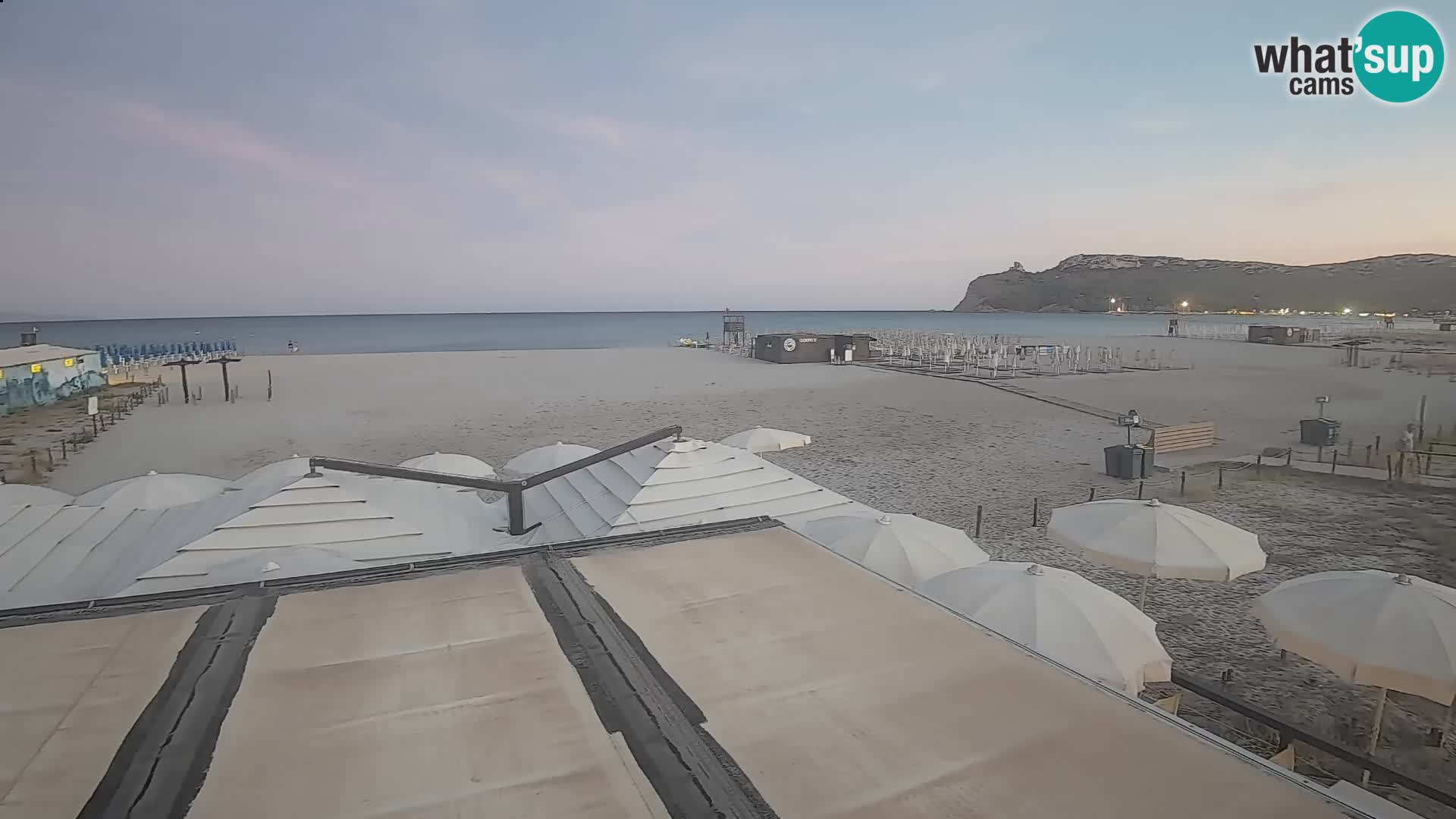 Poetto beach webcam | Cagliari | Sardinia