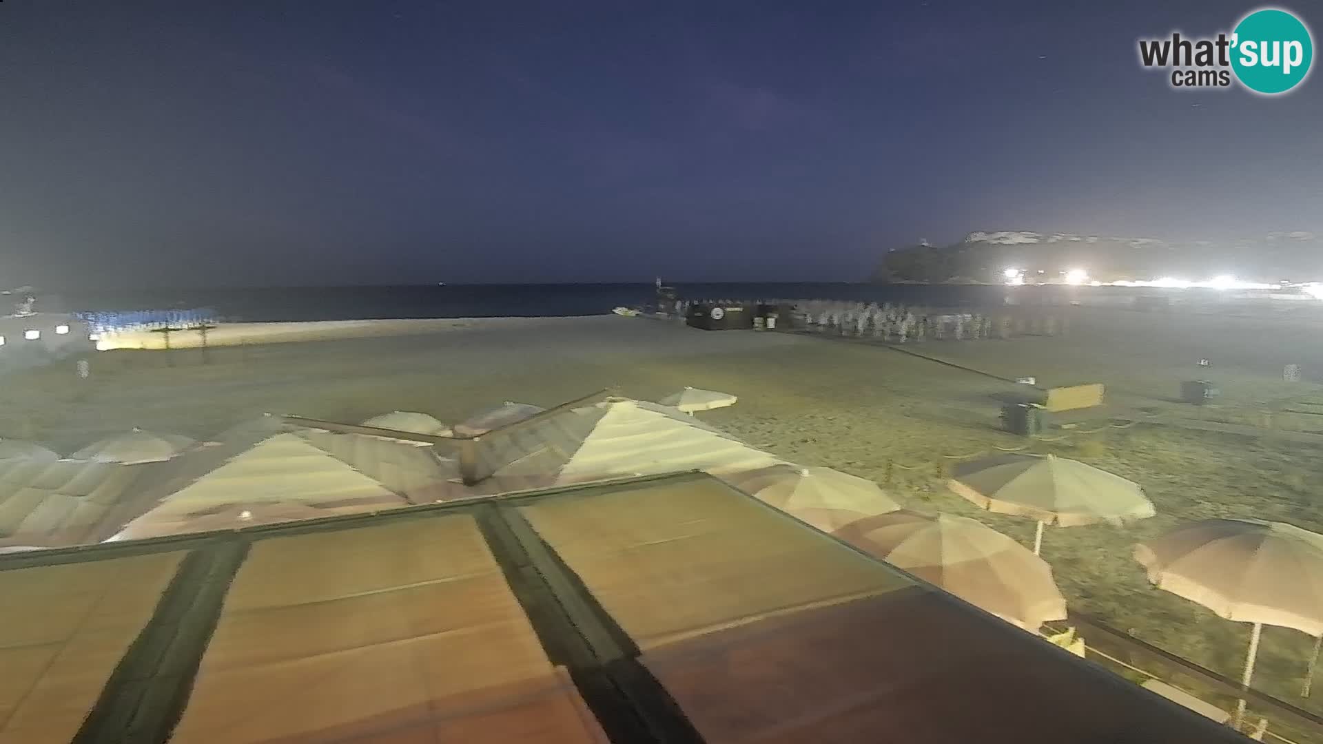 Poetto Strand Webcam | Cagliari | Sardinien
