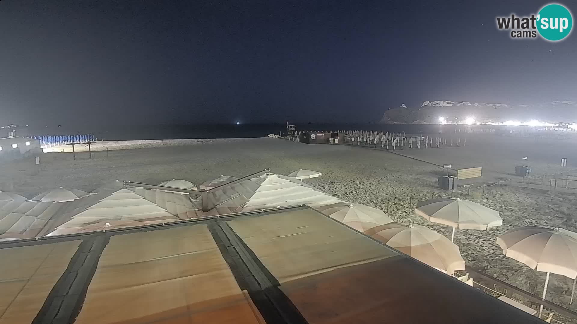 Webcam plage de Poetto | Cagliari | Sardaigne