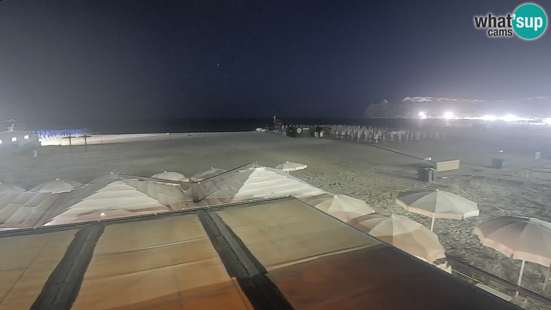 Poetto beach webcam | Cagliari | Sardinija