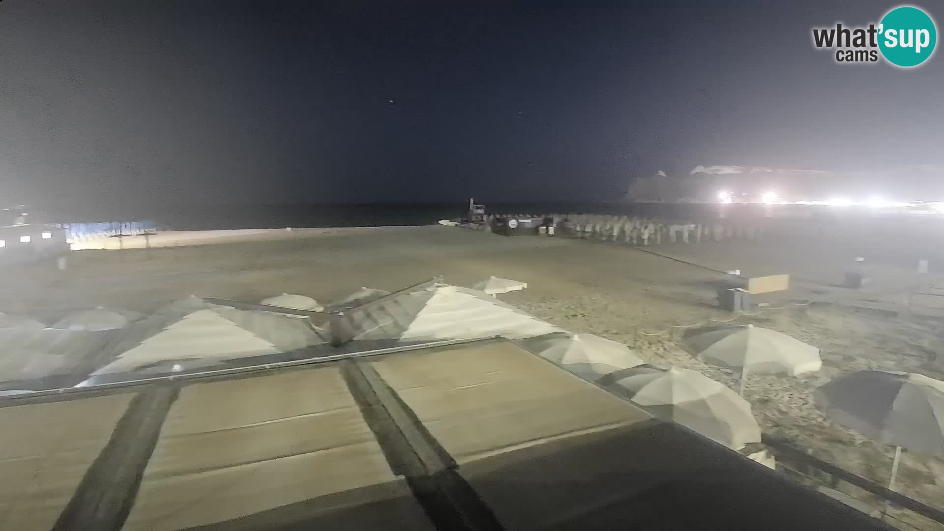 Poetto beach webcam | Cagliari | Sardinija